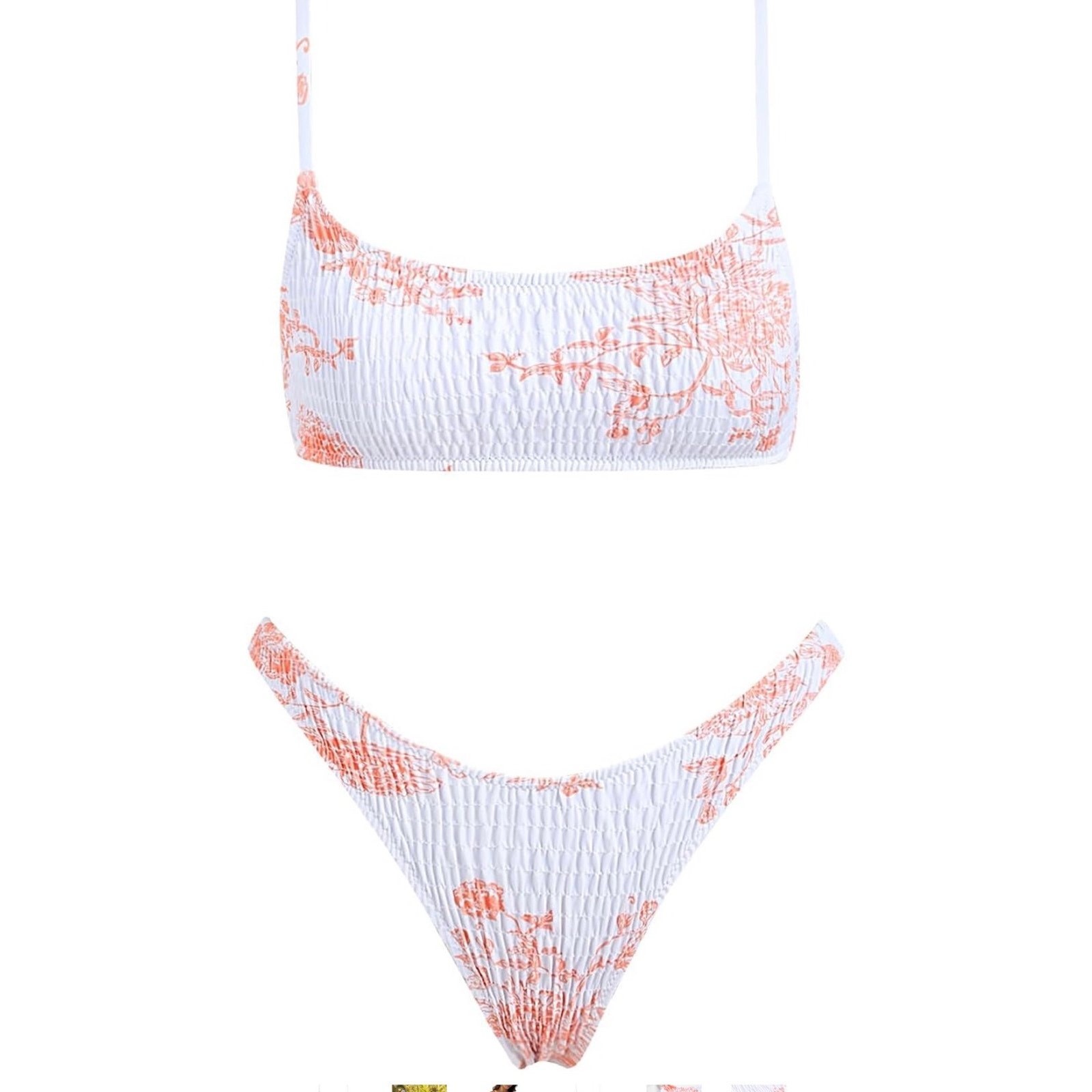 NWT VOLAFA Women’s Triangle Bikini Set Sz Large Swimsuit Bathing Suit