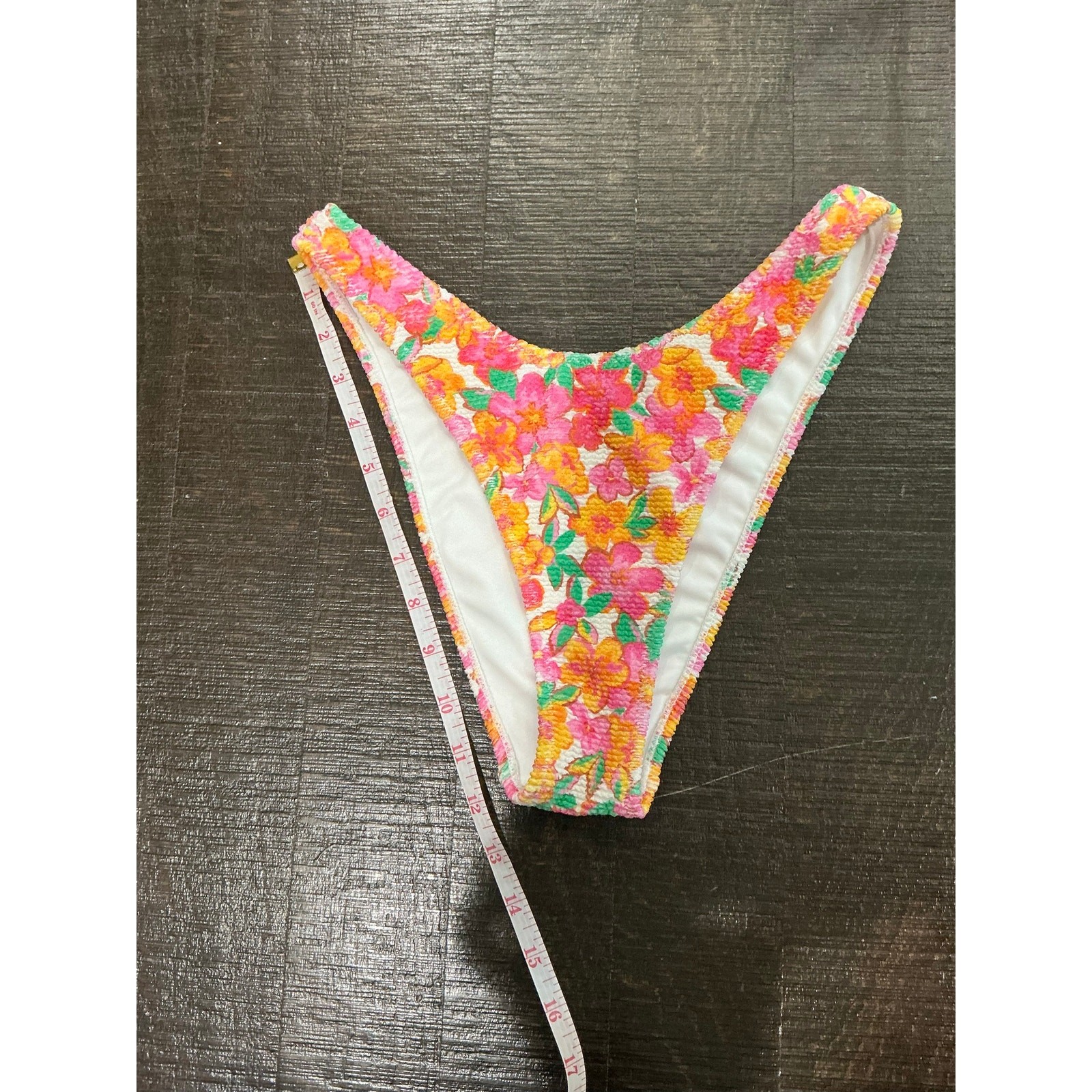 Pacsun Swim Eco Floral Bikini Top Size Medium / Bottoms Size Small
