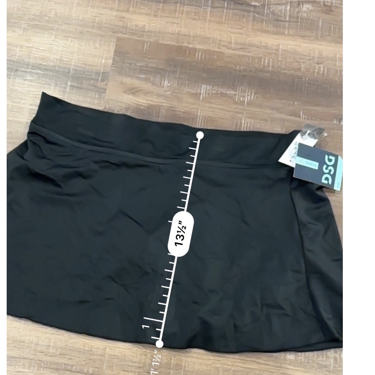 DSG Dick’s Women’s Rachel Swim Skirt Skort size XL brief flouncy full coverage