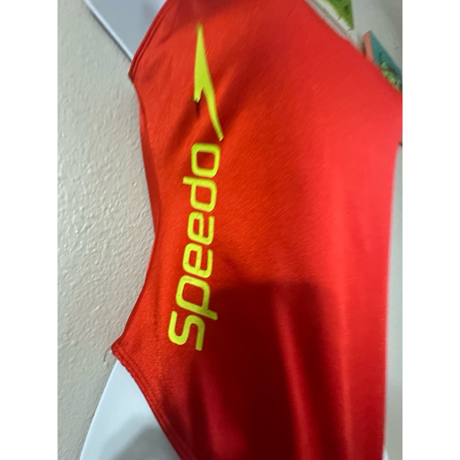 Ladies speedo, bathing suit size small! Baywatch Red – summertime