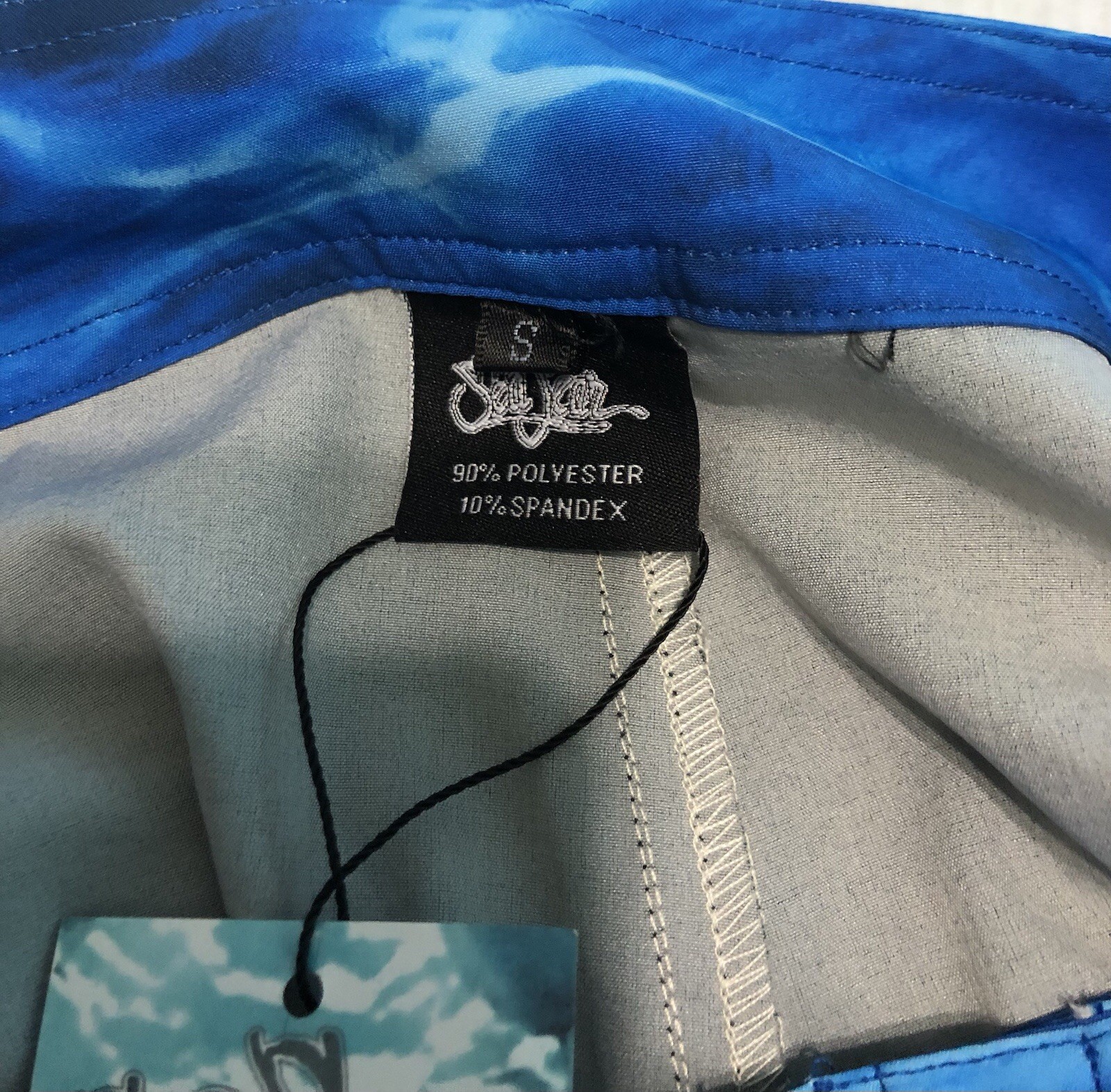 Sea Fear Ladies Women’s Board Shorts Swimwear Swimsuit Blue Swimming Nautical