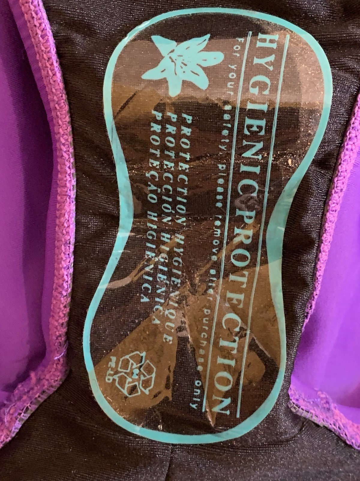 Purple Dolfin cute One Piece competitive Swimsuit Size 32 (Womens S/Kids L)