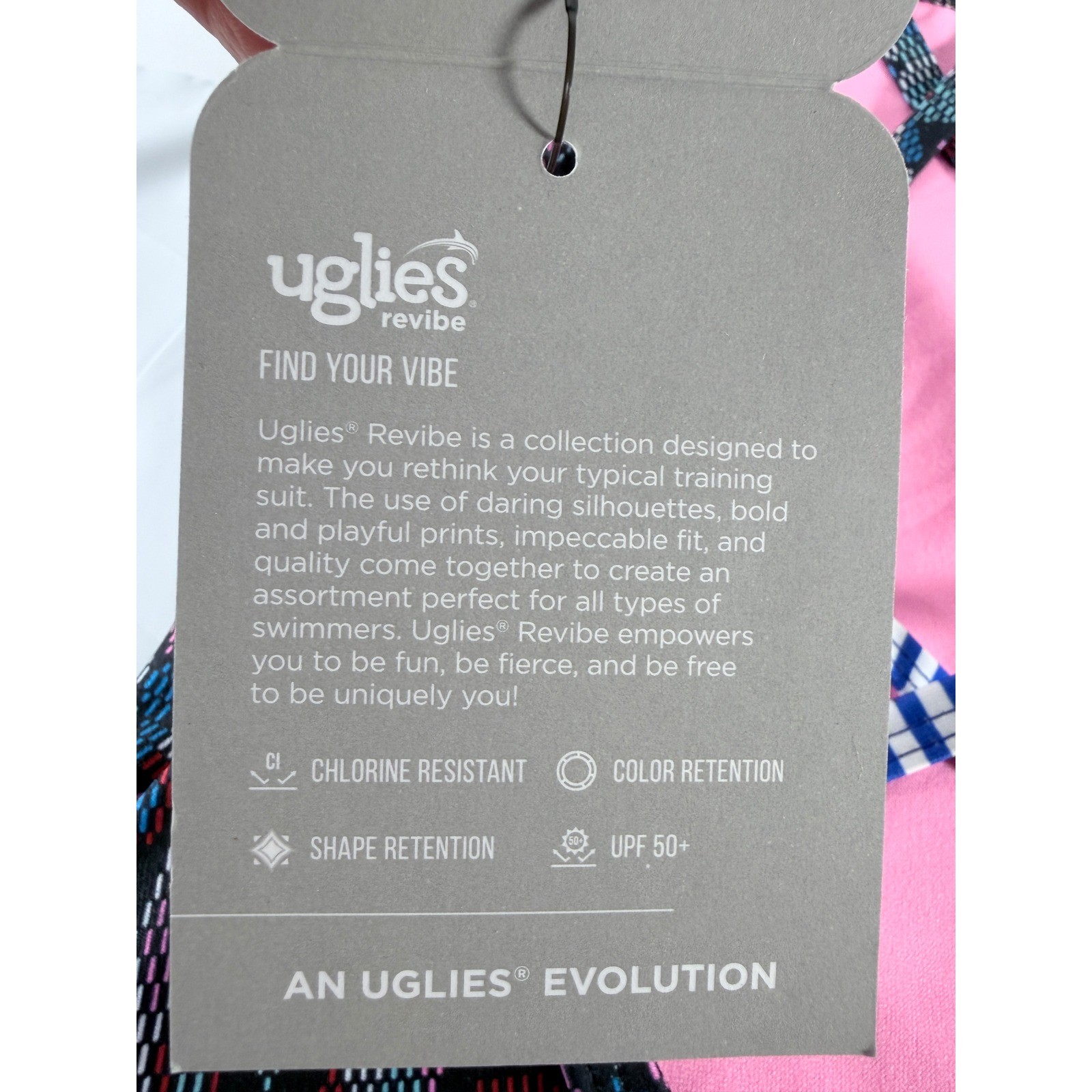 Dolfin Uglies Women’s Size 30 XS One Piece Swimsuit Geometric Diamond NWT
