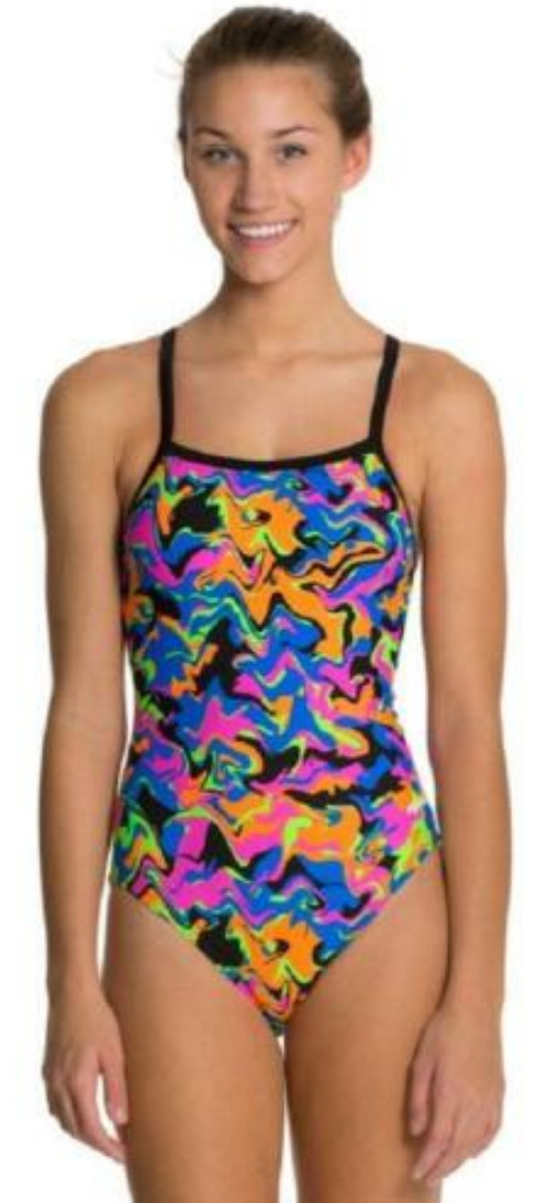 Size 28 Dolfin WINNERS “NITRO” V2 Chlorine Resistant Swimsuit w/tags Girls $46