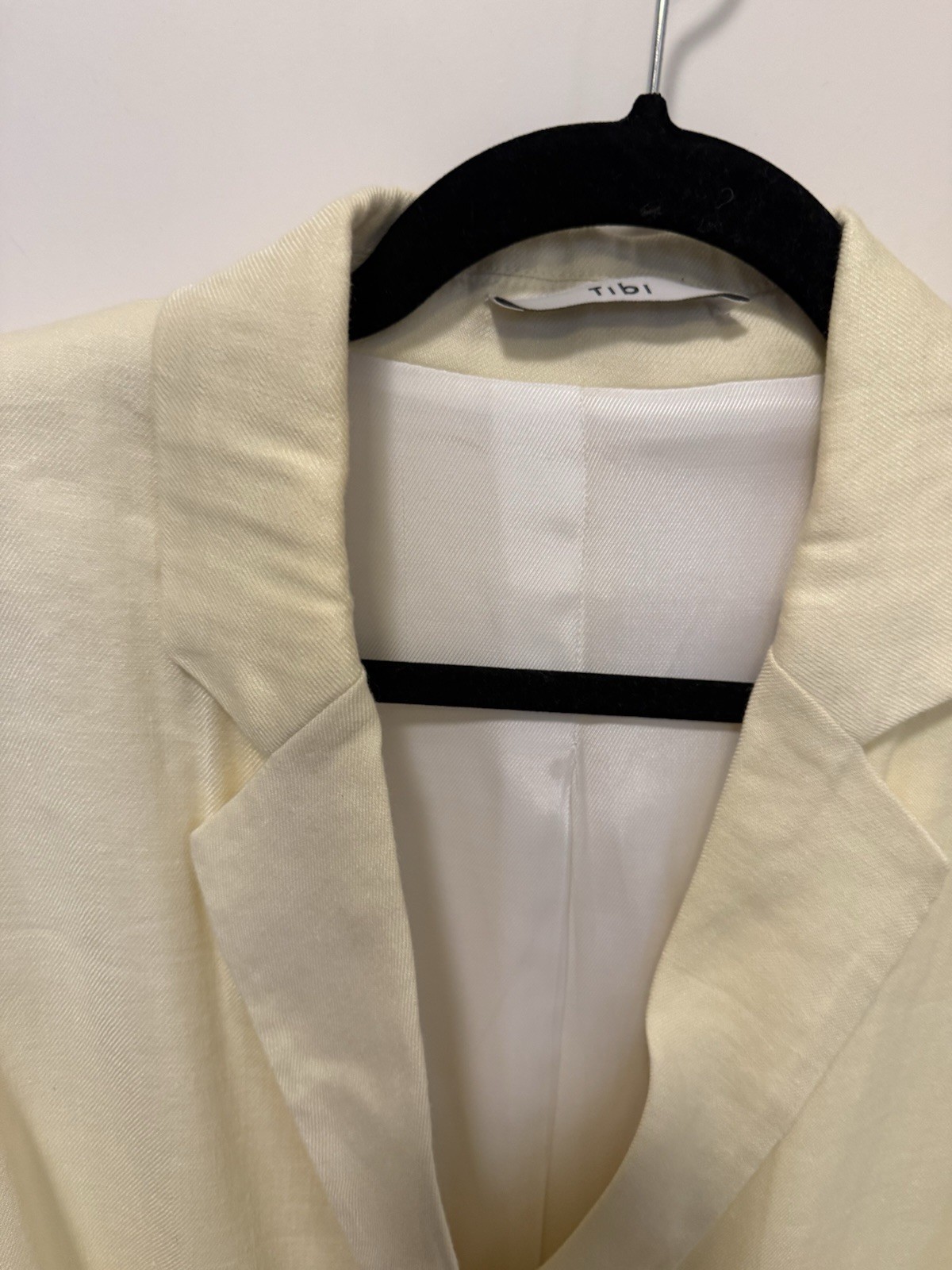 EEUC Tibi Linen Viscose Sleeveless Jacket Dress with Removable Tie US4 $825