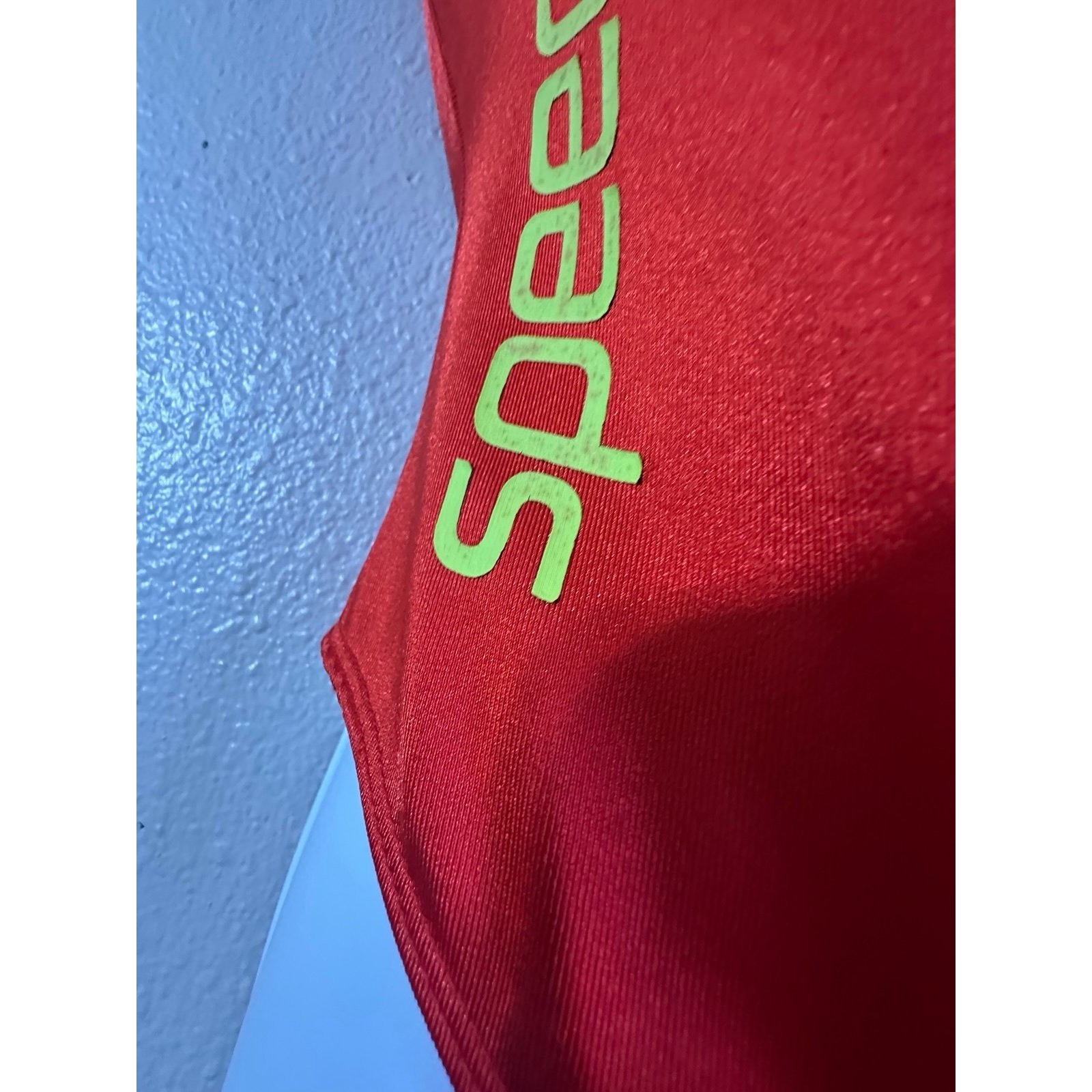 Ladies speedo, bathing suit size small! Baywatch Red – summertime