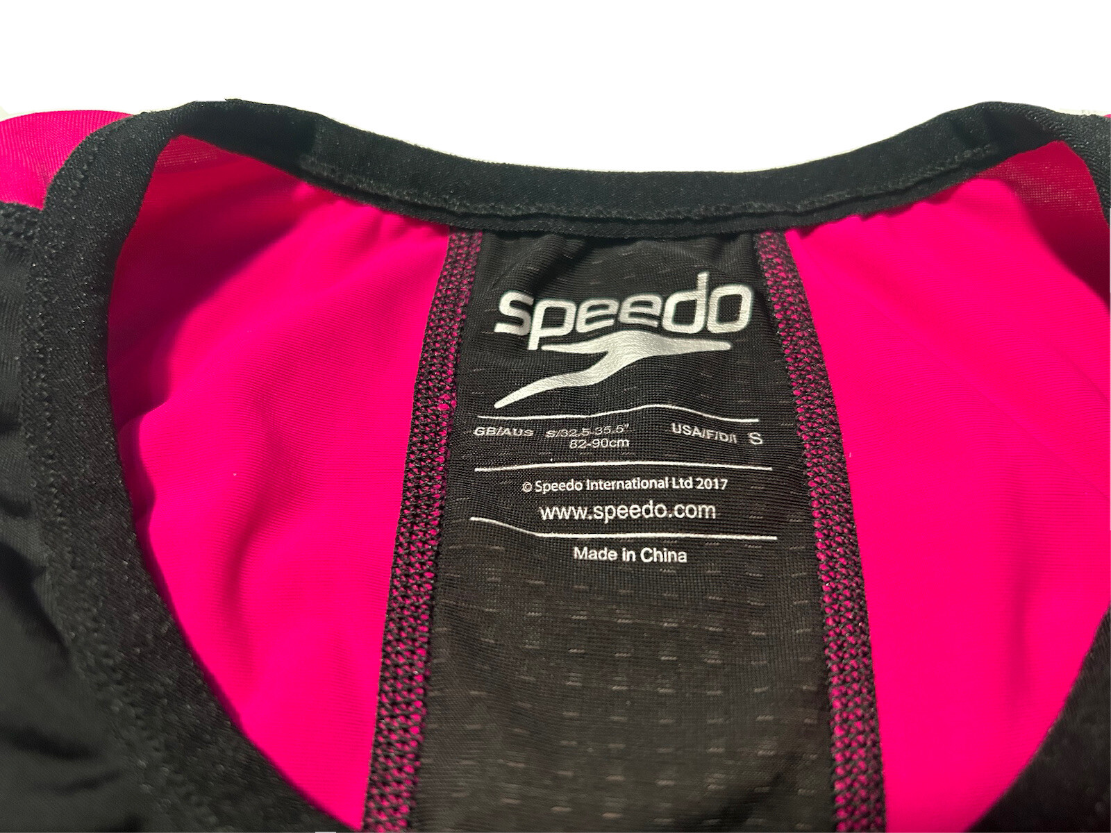 Speedo Women’s Fastskin Xenon Triathlon Sleeveless Top w/ Bra Size Small