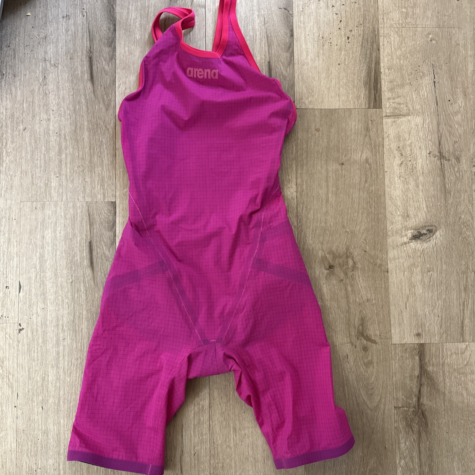 Arena Powerskin Carbon Flex Sz 34 Open Back pink tech suit competition swim