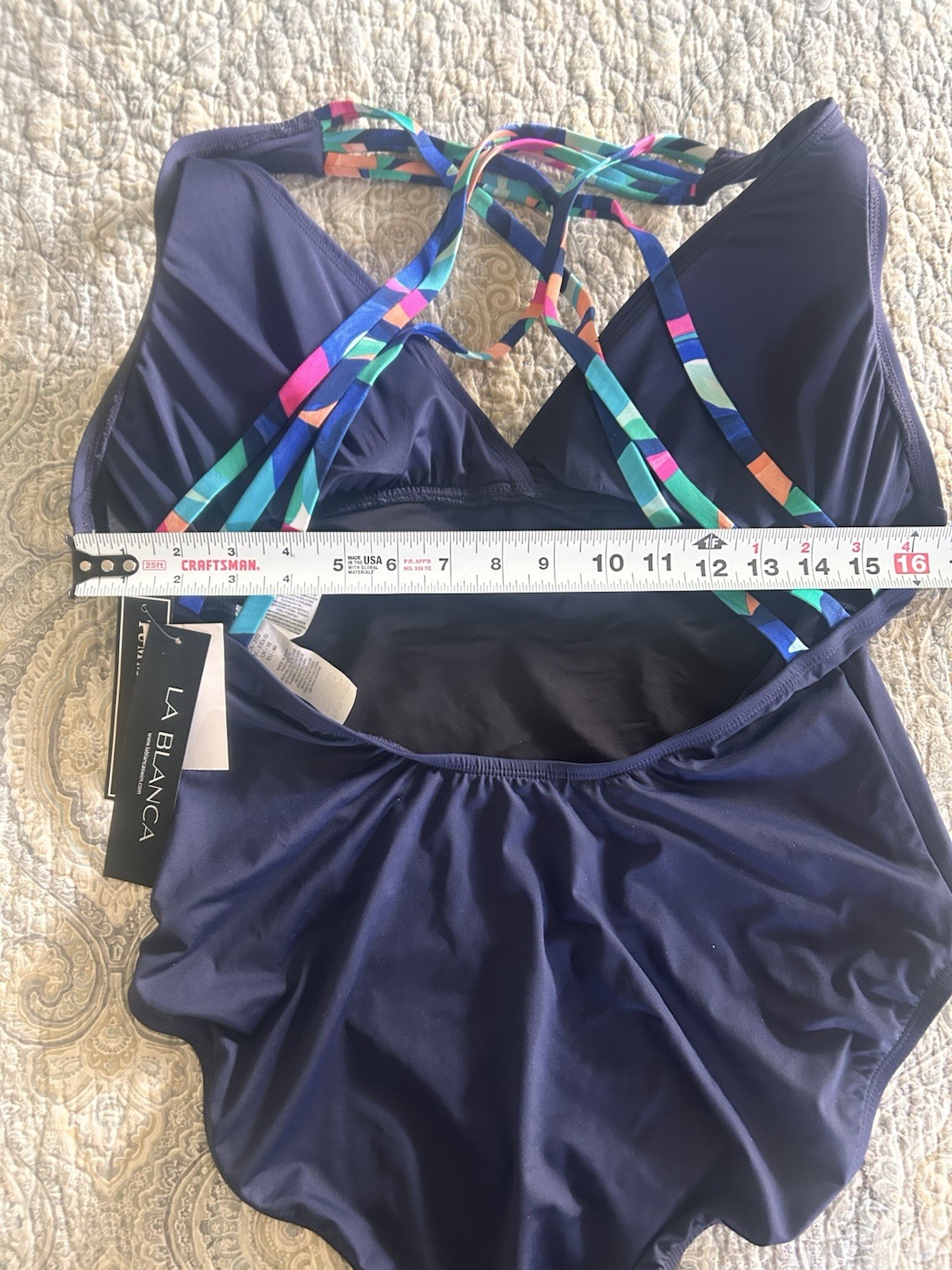 Women’s One Piece Swimsuit, Brand, La Blanca, NWT, Size 14, Excellent Condition￼
