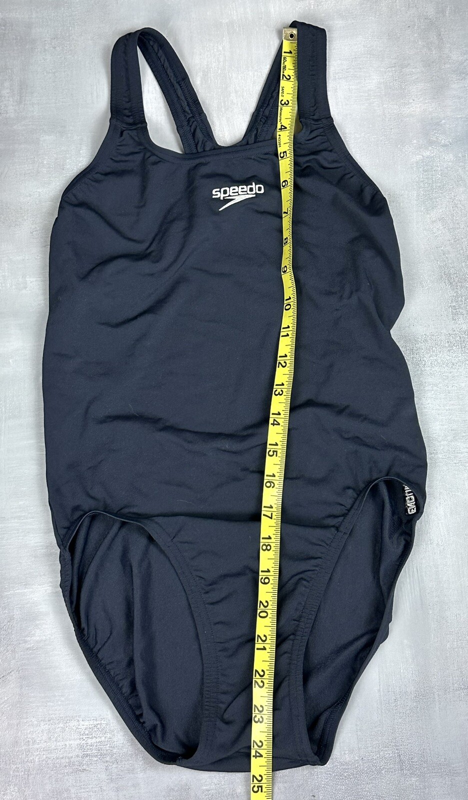 Speedo Women’s UK12/34 Navy ECO Endurance+ Swimsuit Swimming 0179