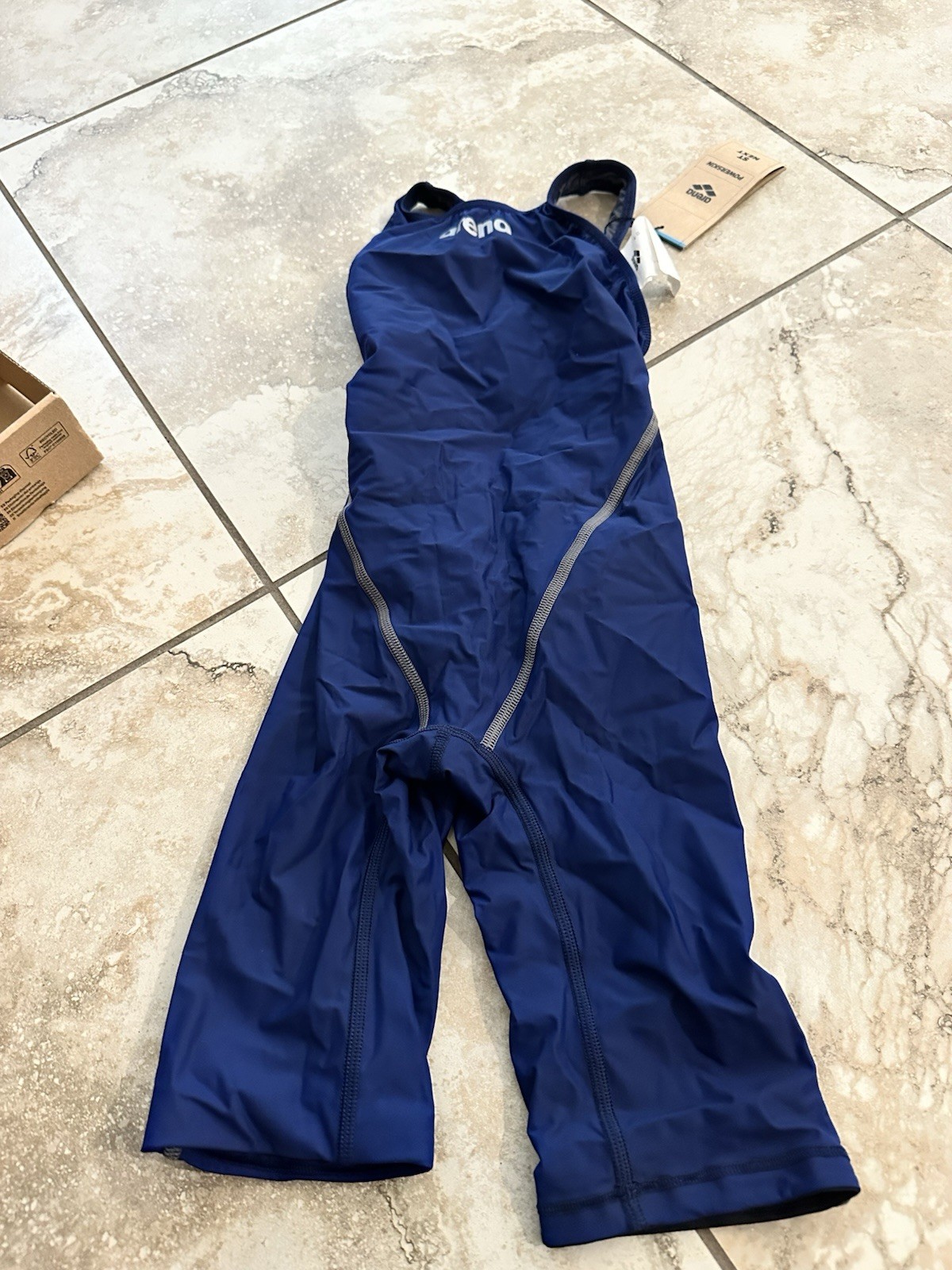 ARENA Powerskin ST Next Open Back Competition Racing Swimsuit Full Body US 22