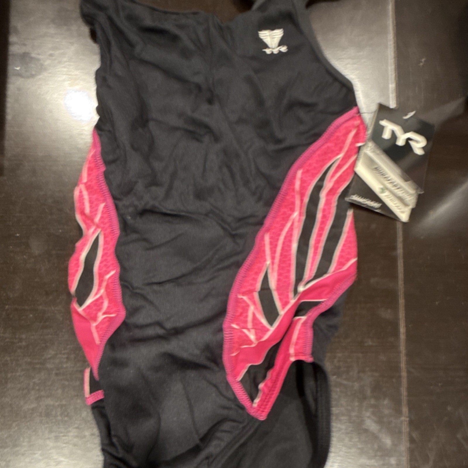 TYR Warbird Diamondfit-A Performance Competitive Swimwear Female Size 30 Red