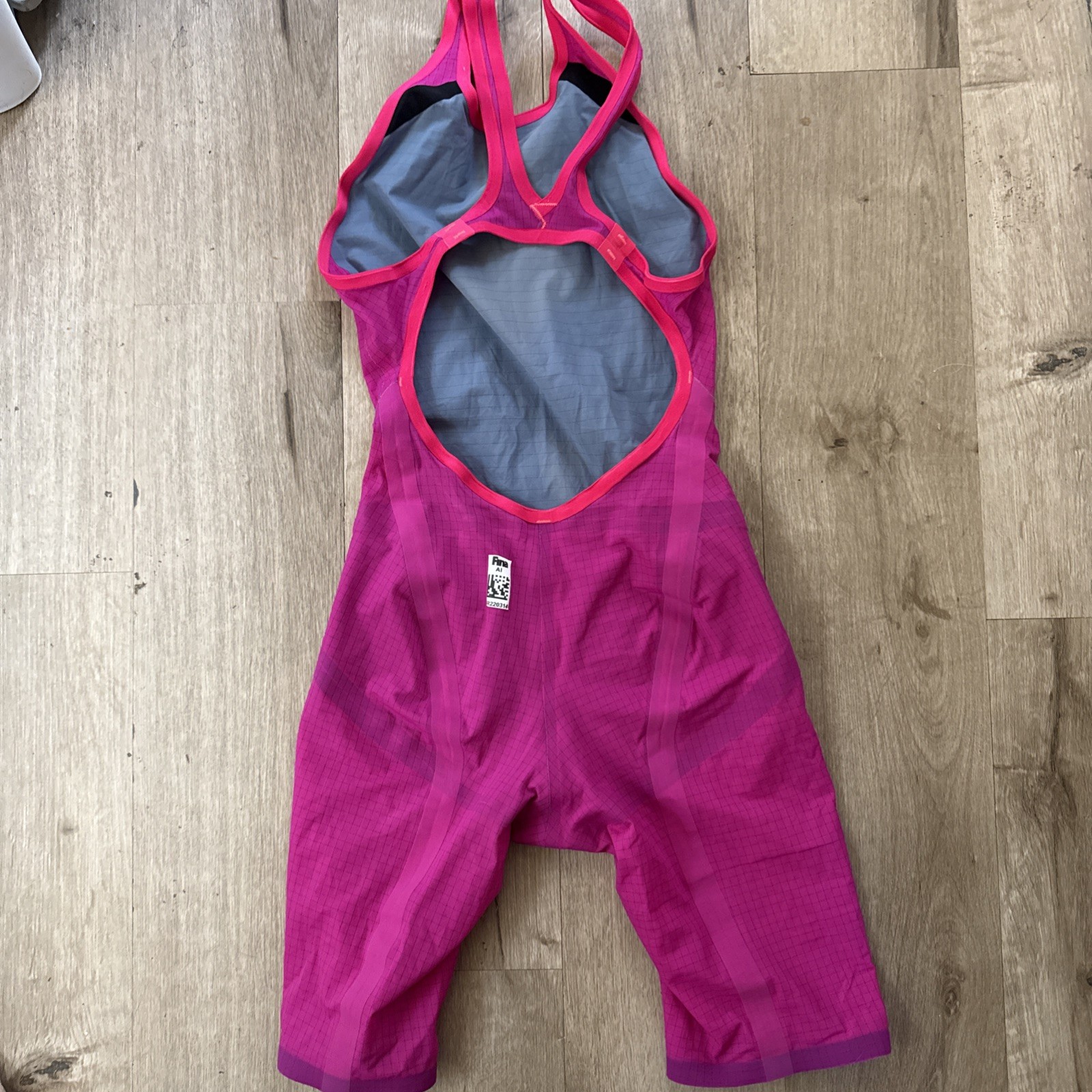Arena Powerskin Carbon Flex Sz 34 Open Back pink tech suit competition swim