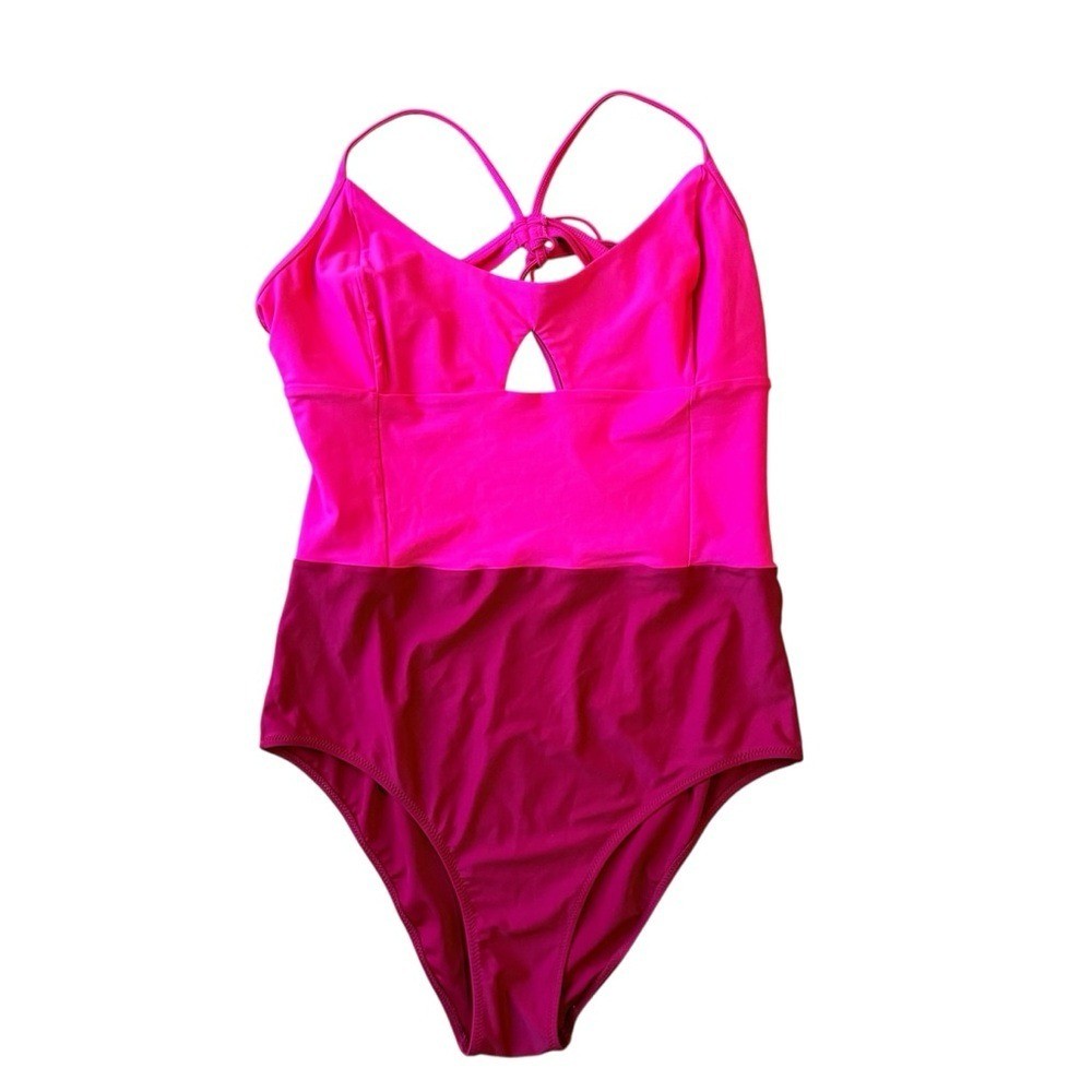 Summersalt The Swan Dive One-Piece Pink Women’s Size 14 Plus Women’s