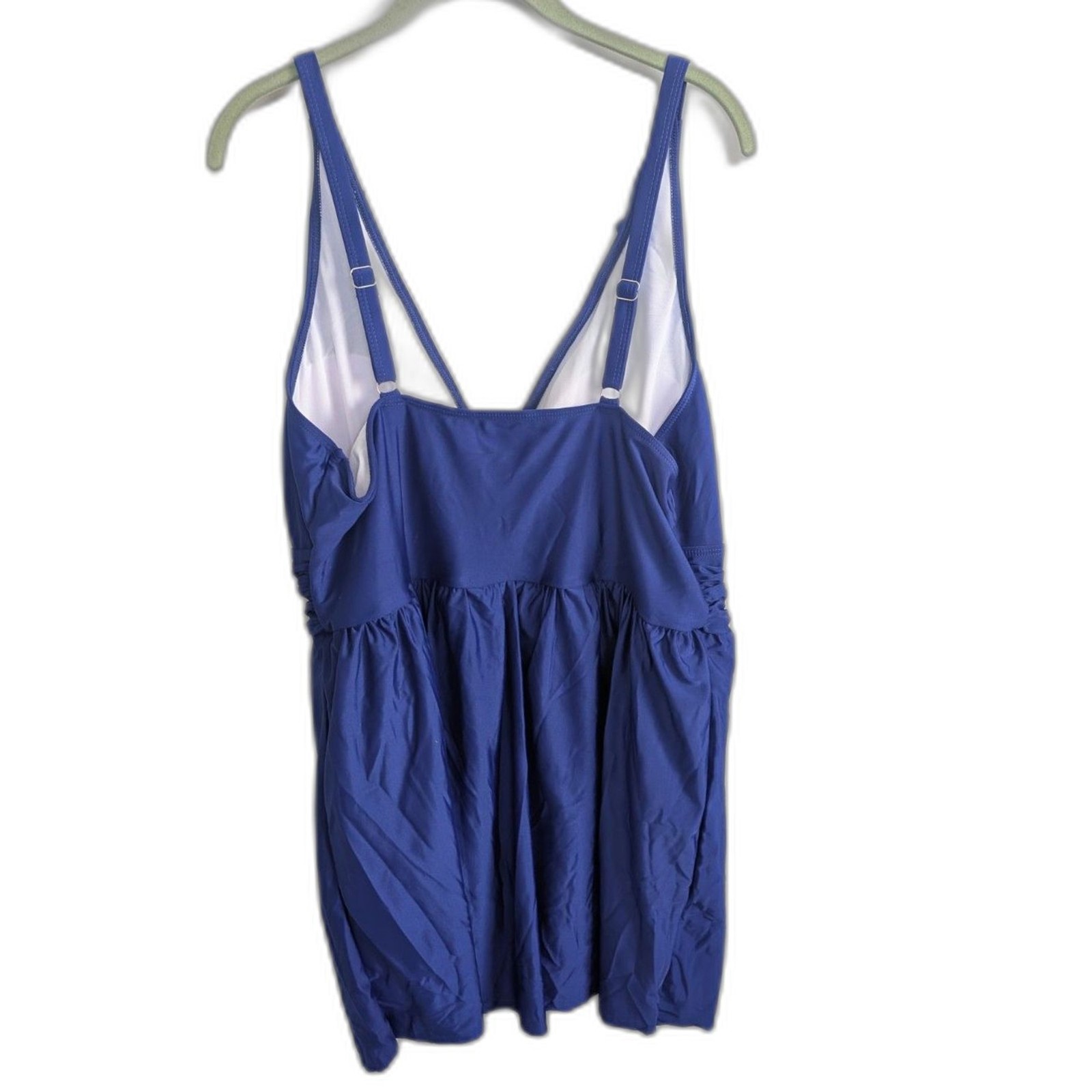 Women’s Blue Swimsuit Dress 3XL NWOT