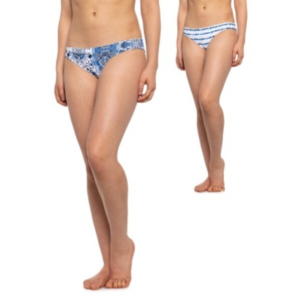 Seafolly Hipster Bikini Swim Bottom 4 6 8 12 Mandala French Blue Reversible New