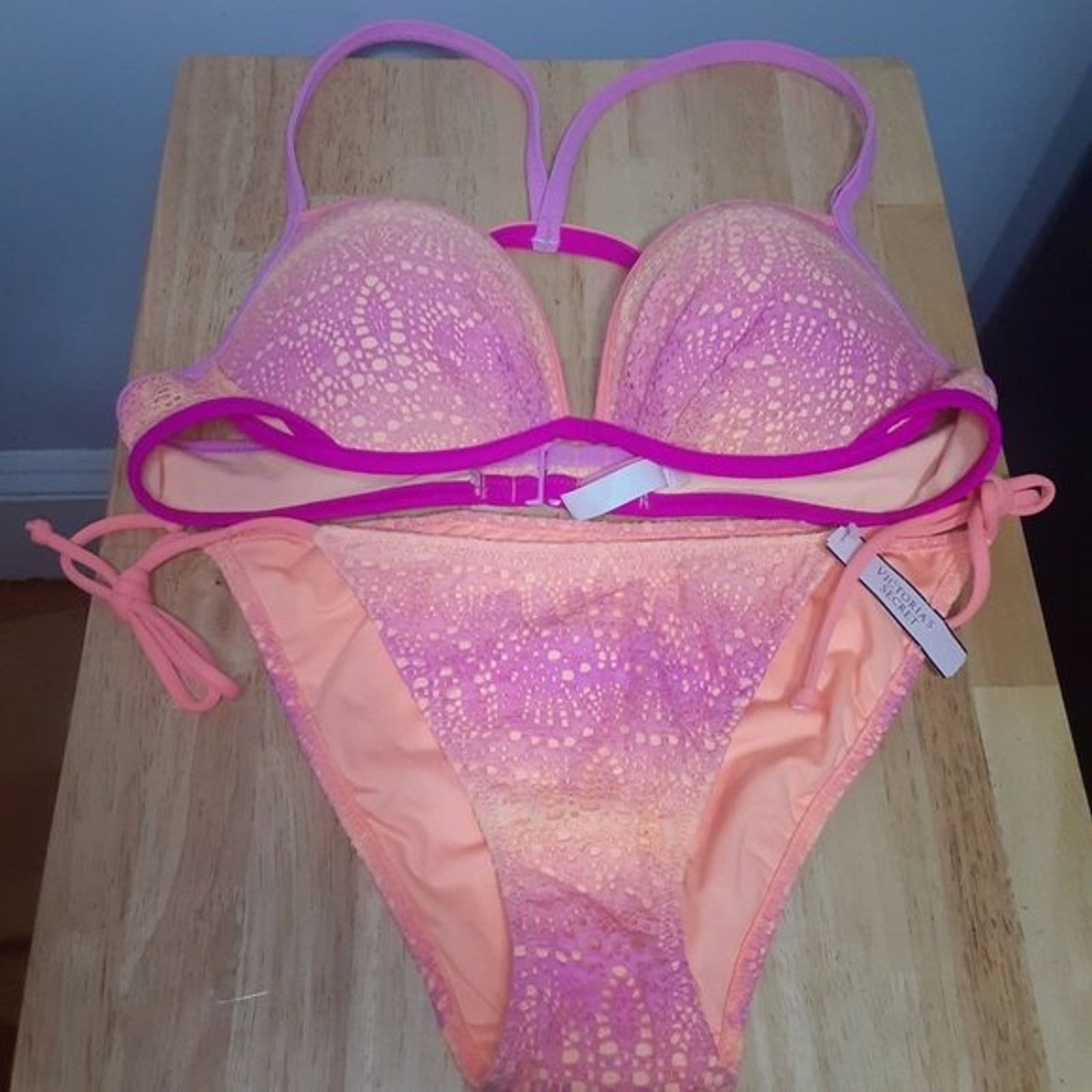 Nwt Victoria’s Secret Ombre Bikini Set