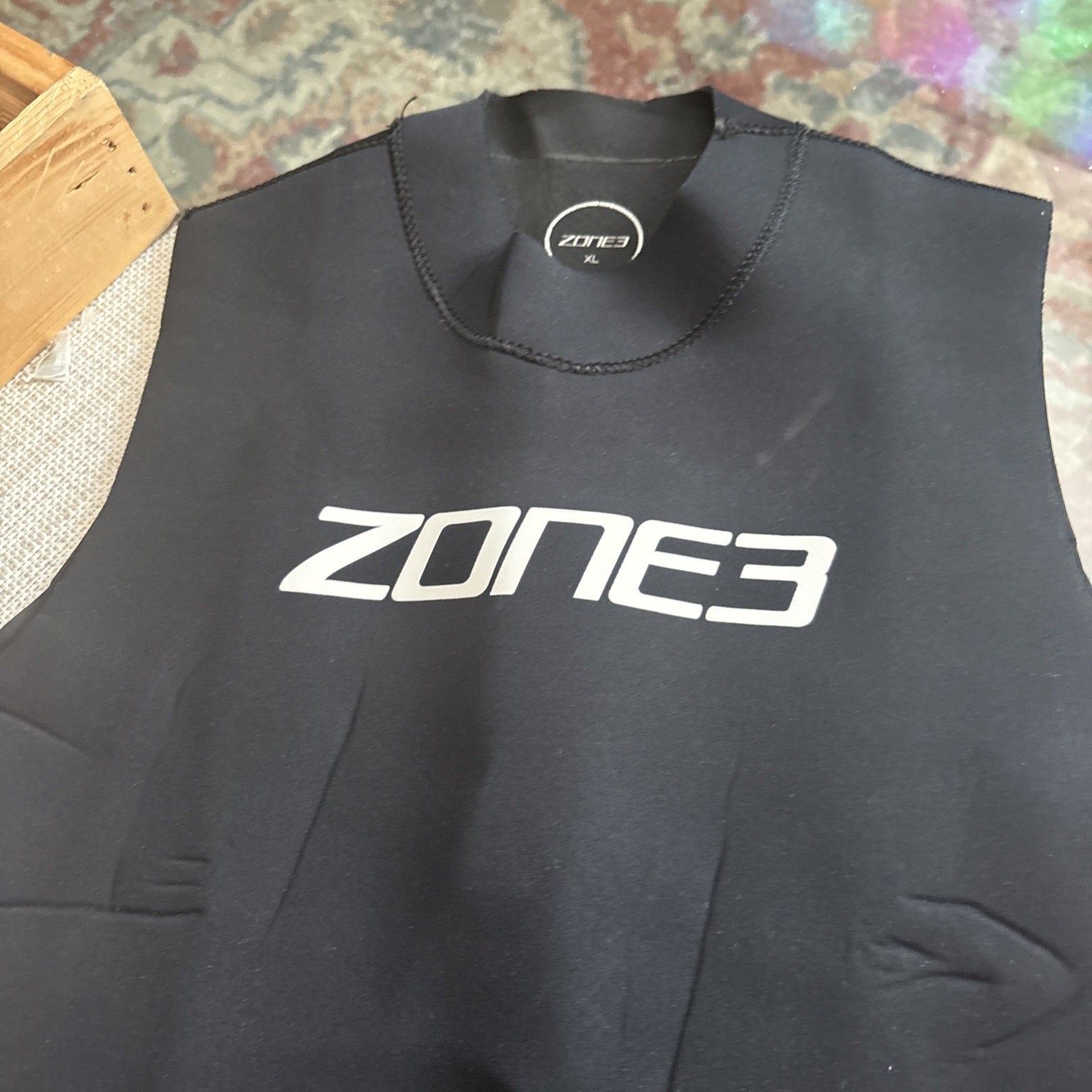 Zone 3 men’s Vest sleeveless Open Water Swim Wetsuit Small Tall