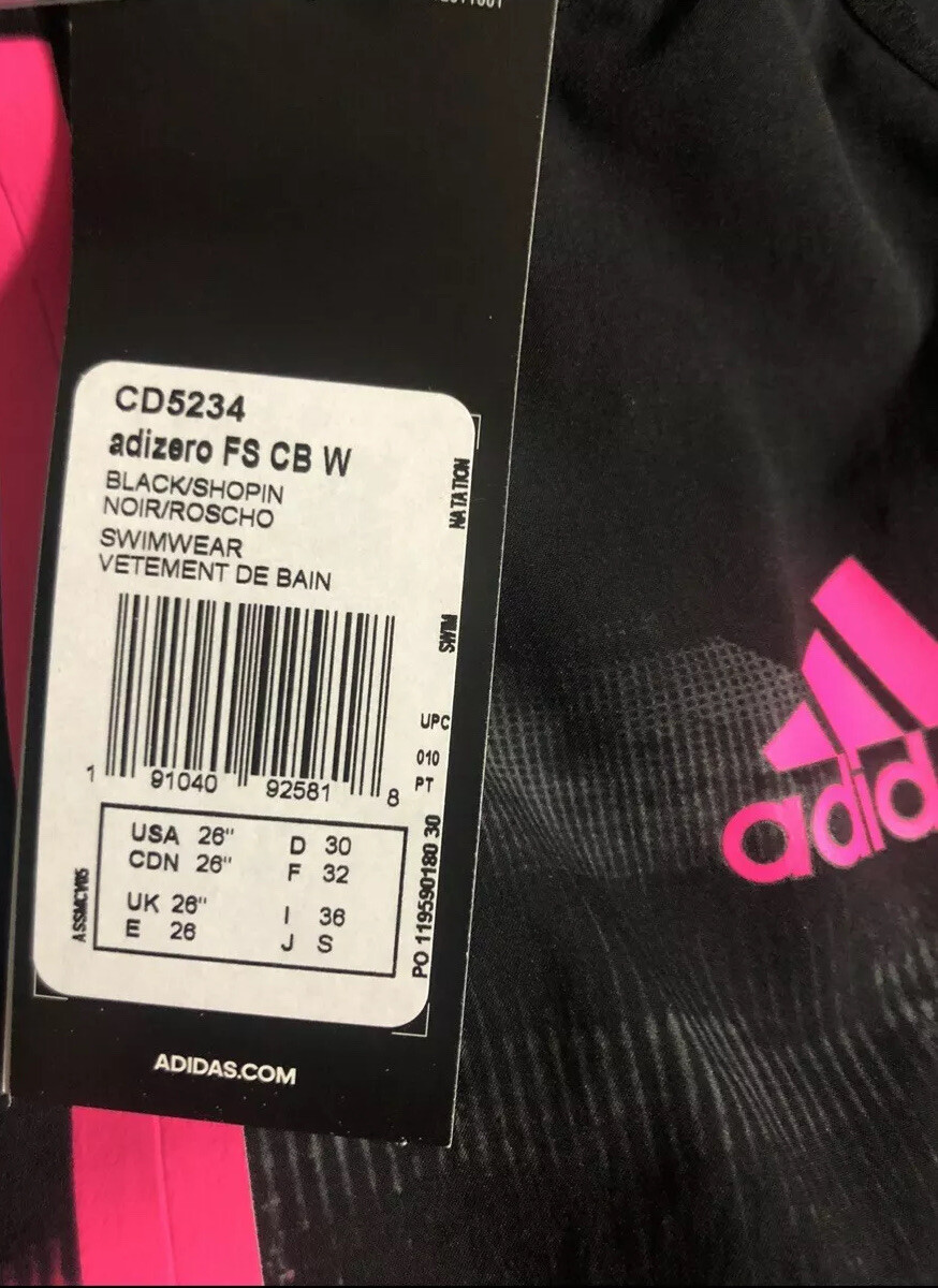 Adidas Freestyle XVIII Closed Back 26” Swim Suit Speed Skin Knee$469 FINA CD5234