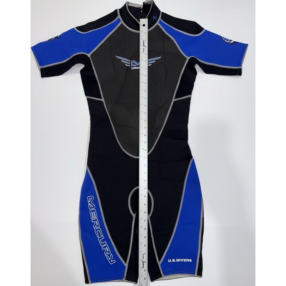 Mercury US Divers Wetsuit Adult Small Black Surfing Diving Jet Ski Watersports