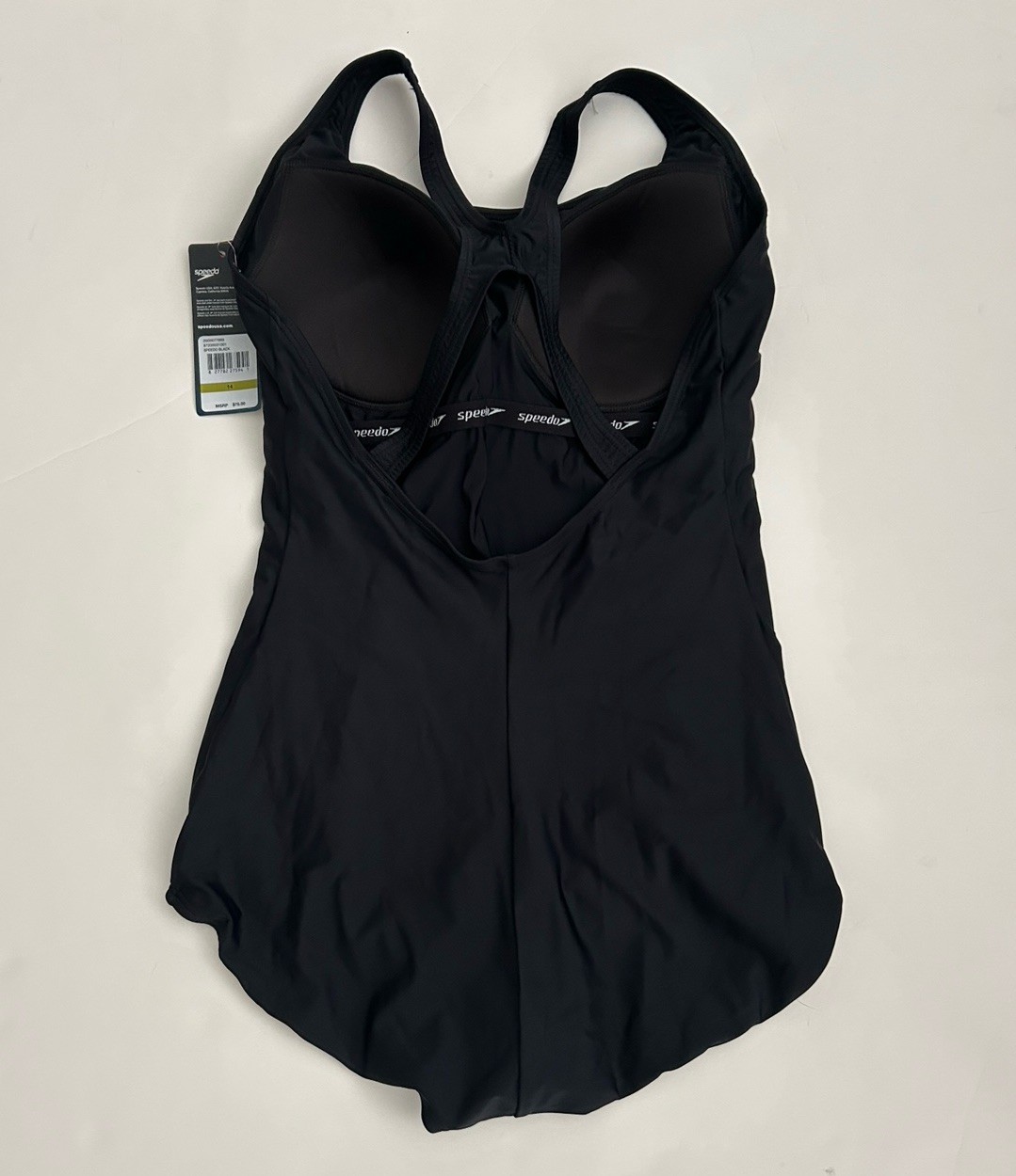 Speedo Women’s 14 Swimsuit One Piece PowerFlex Princess Ultraback Conservative