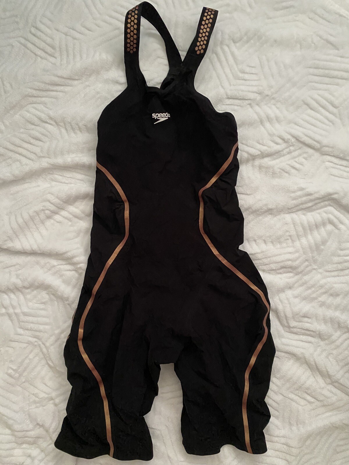 Speedo Fastskin LZR Size 26 Pure Intent Open Back Kneeskin for Women -read Desc