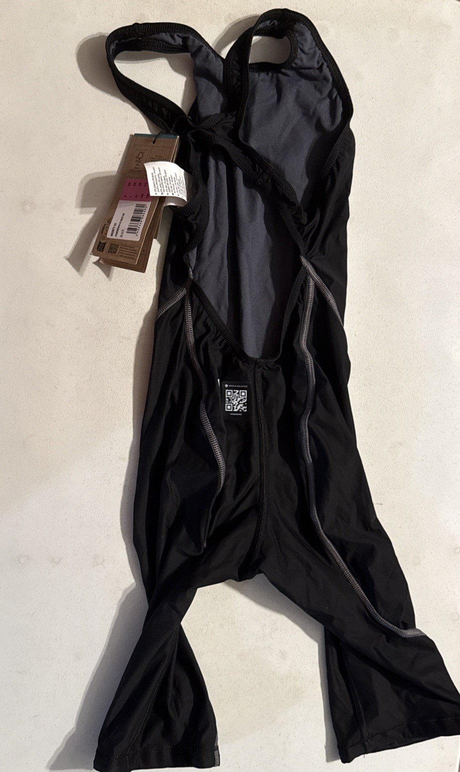 Arena PowerSkin ST Next OB Kneeskin Racing Suit, Black, Size 24 NWT
