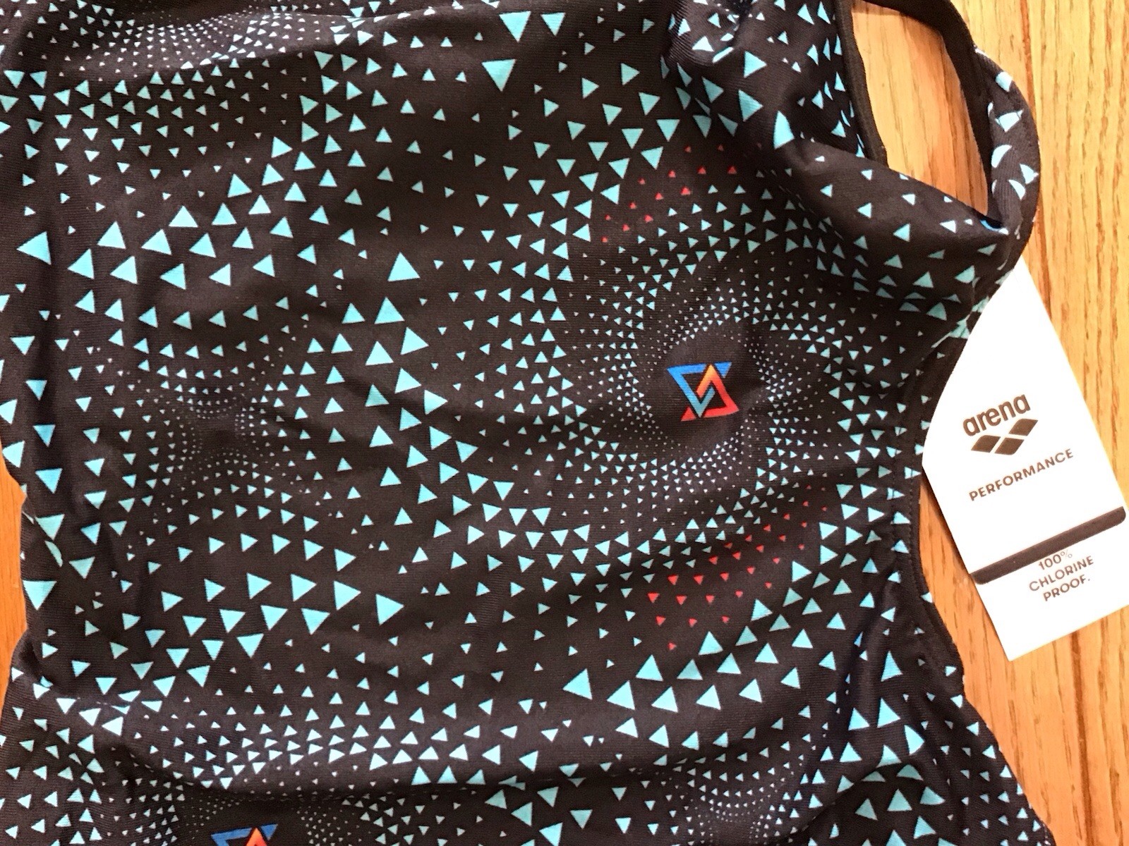 New Arena Fireflow Challenge Back Swimsuit Women Size 34 Black Racerback (T6-17)