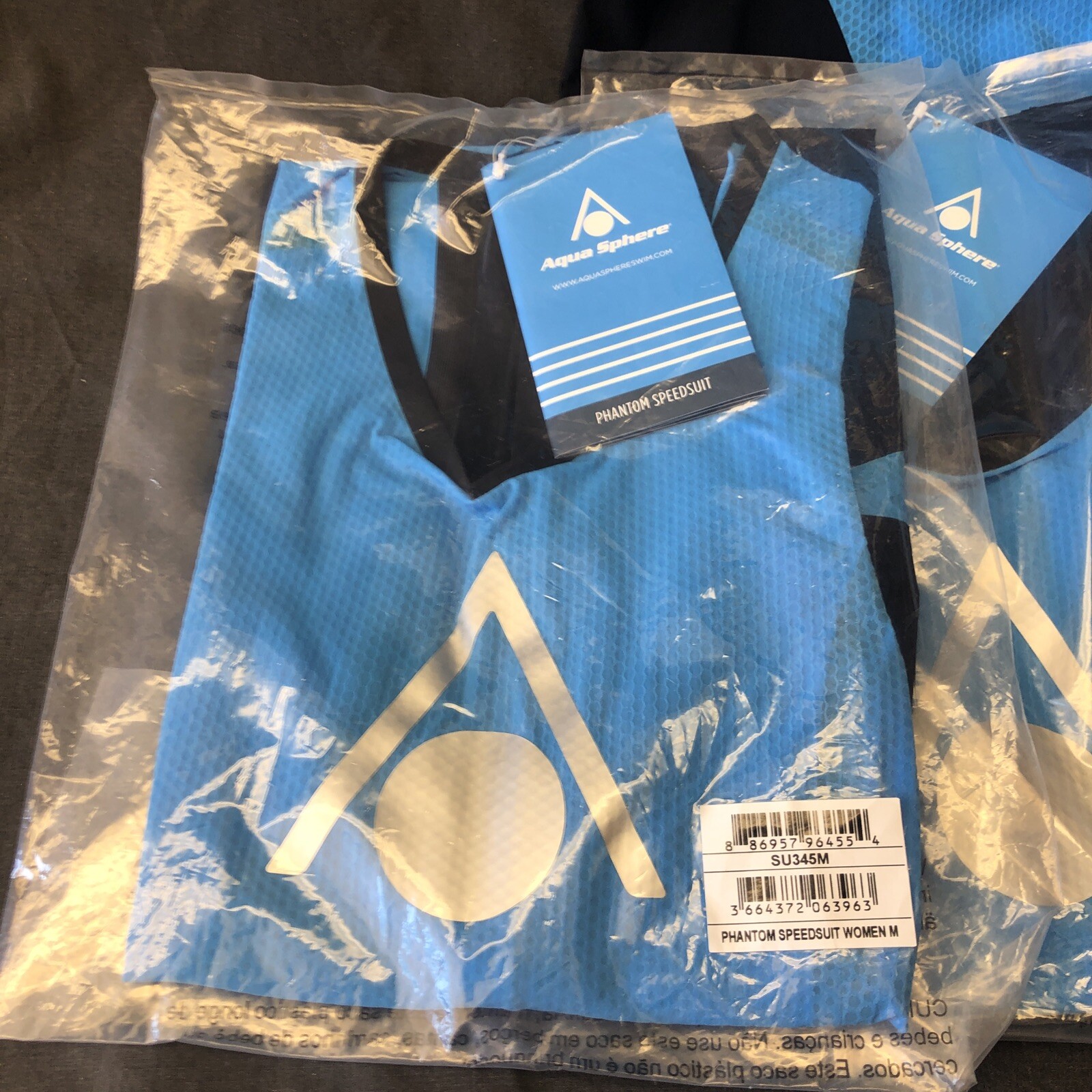 LOT OF 5 Aqua Sphere Womens Medium Phantom Speedsuit Triathlon NWT