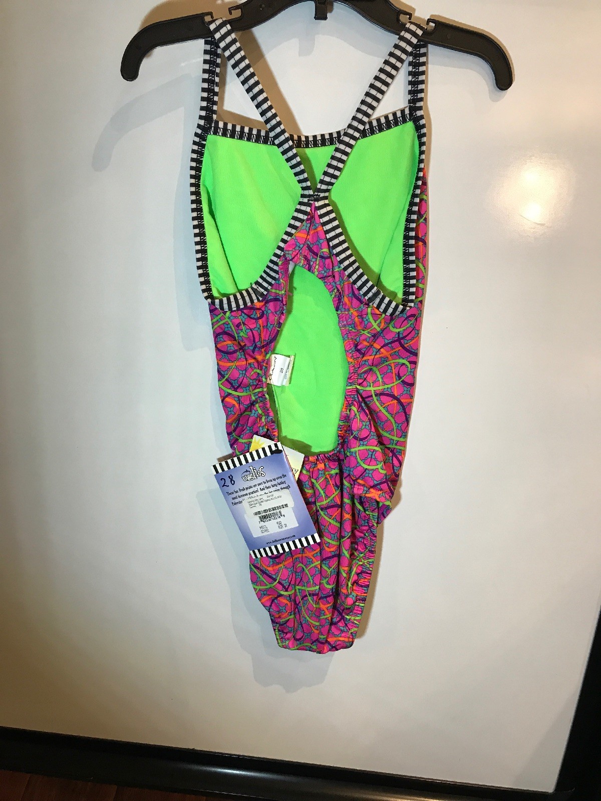Size 28 Dolfin Uglies Swimsuit Girls Womens New w/tags 9502 L  Soiree  632