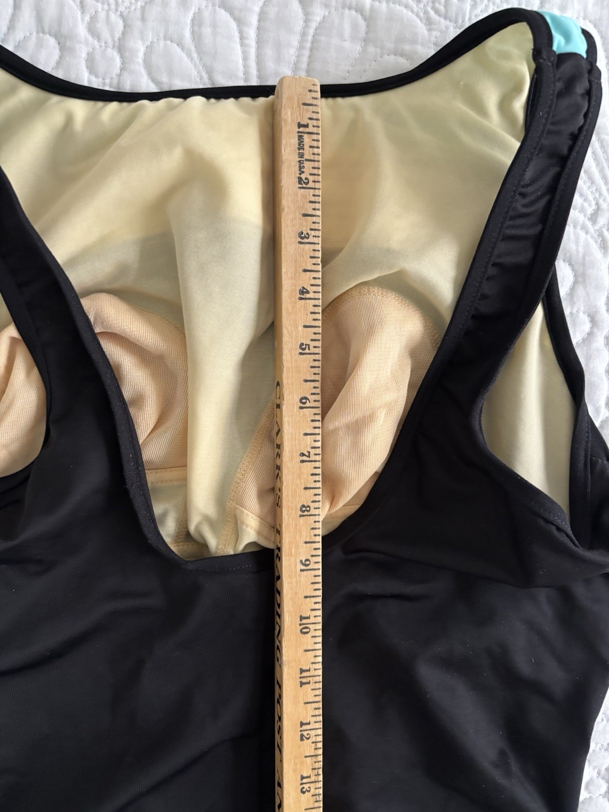 NEW!Women’s 18W MIRACLESUIT Bathing Suit by Swim Shaper Black/Aqua/White Has Tag