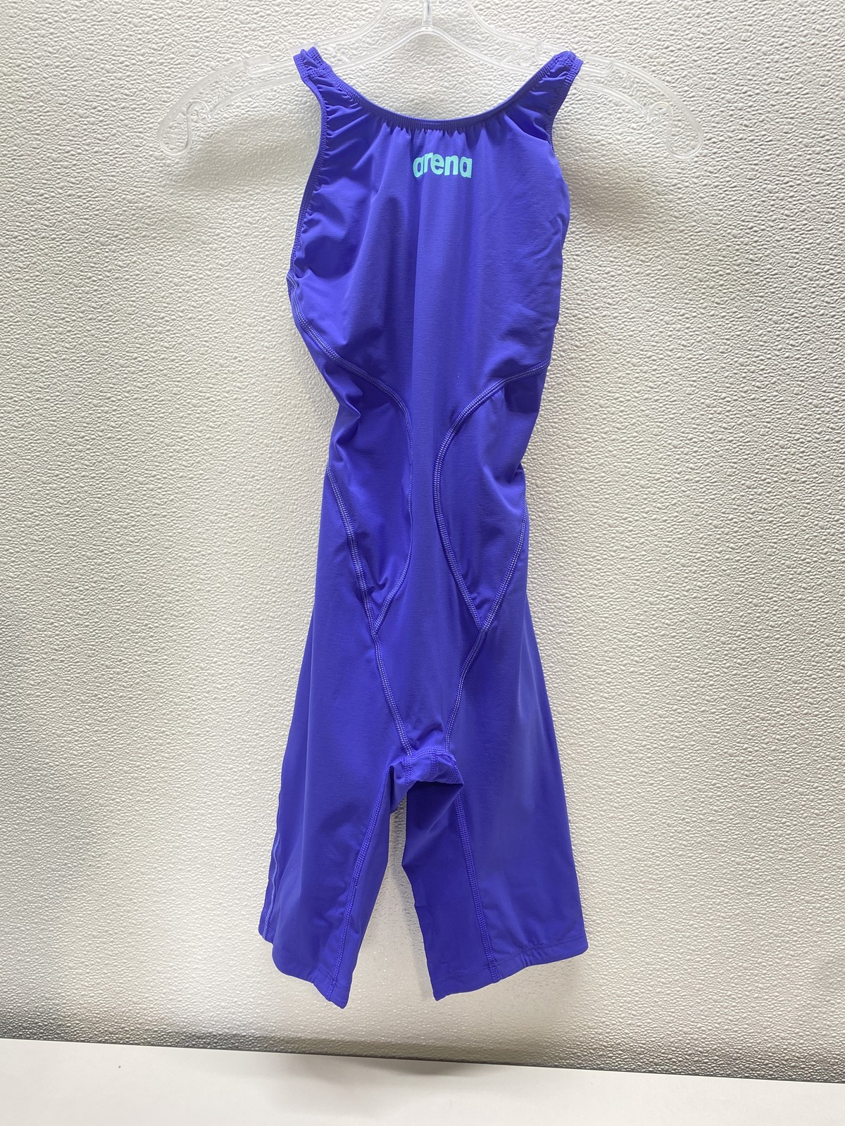 ARENA Powerskin Impulso Open Back Women’s Racing Swimsuit, Future Dusk, Size 28