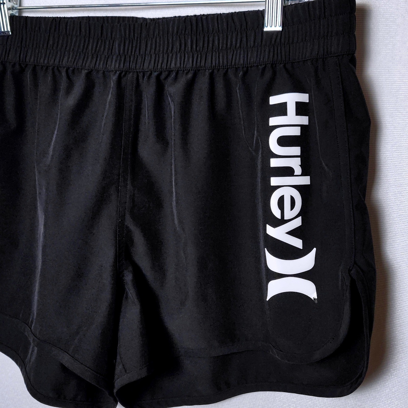 LOT OF 2 HURLEY UNLINED SWIM SHORTS PLUS SIZE 1X BLUE & BLACK