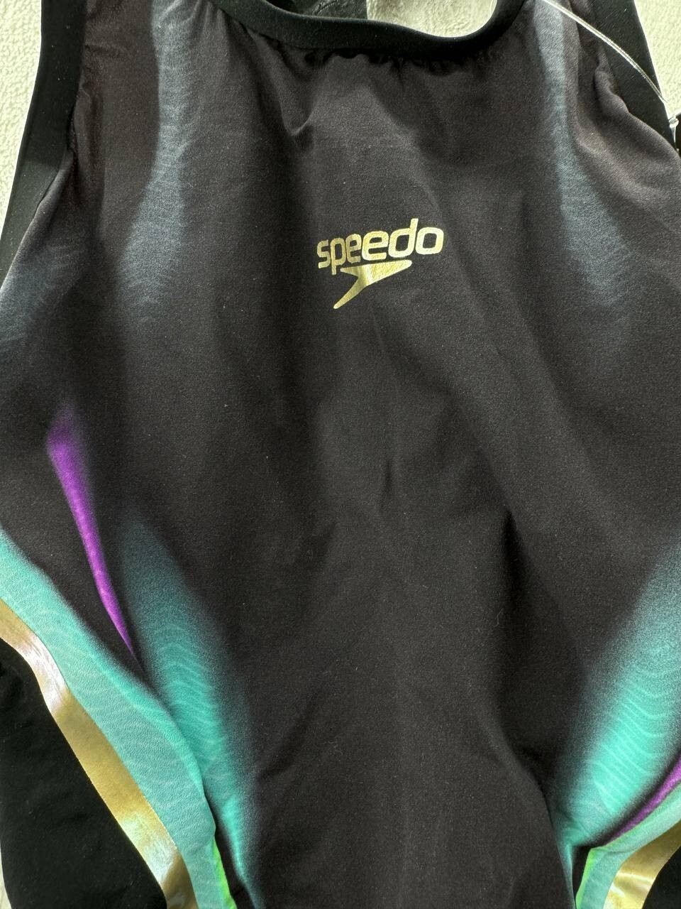 NWT – Speedo Women’s Lzr Racer X Open Back Kneeskin Swimsuit Black Size: 21