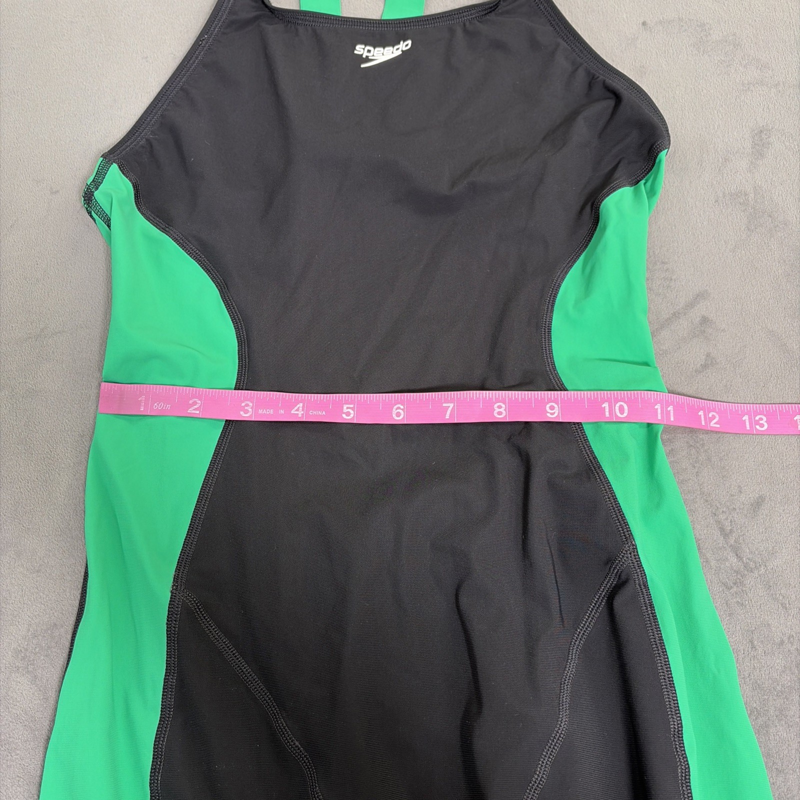 3) Speedo Fastskin LZR Pure Intent Open Back Kneeskin Tech Suit Size 10/36 Chrty