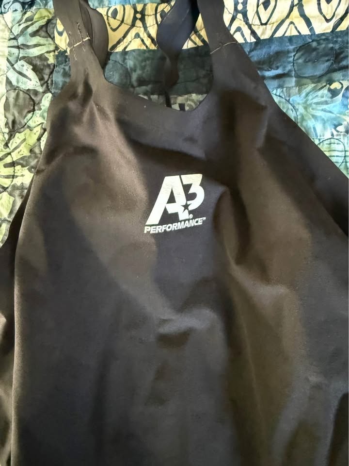 A3 Performance Techsuit/Powerskin Black with Tigerhawk logo