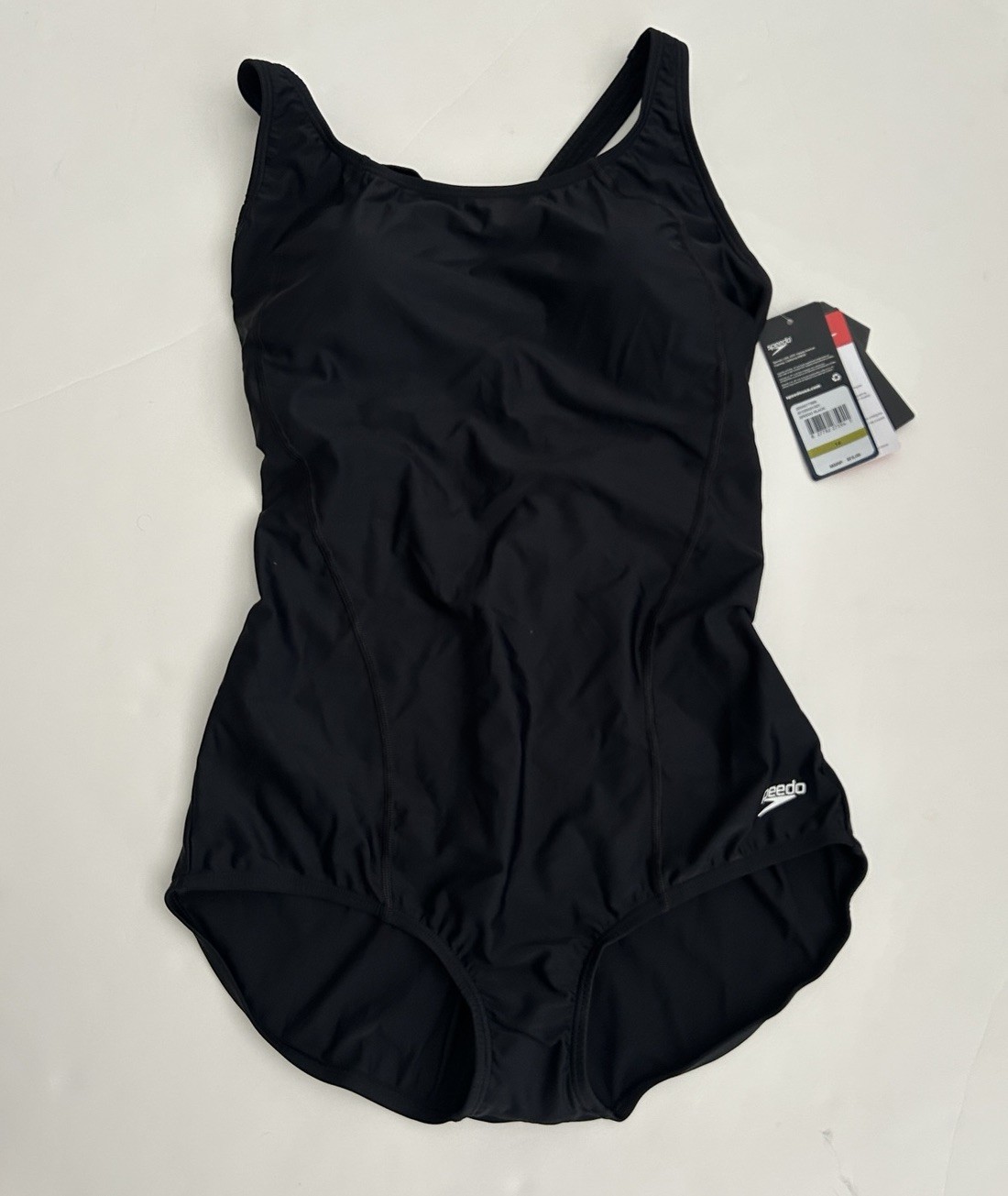 Speedo Women’s 14 Swimsuit One Piece PowerFlex Princess Ultraback Conservative
