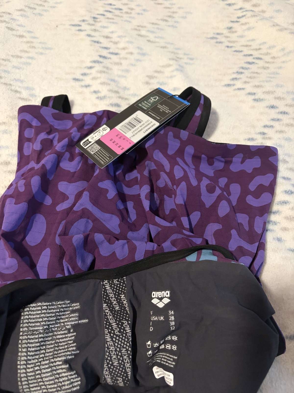 ARENA Powerskin Carbon Air2 Kneeskin Open Back Women’s Racing Swimsuit Limited E