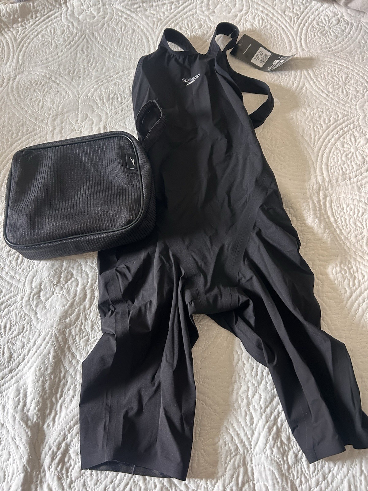Speedo Competitive Kneeskin Swimsuit Size 25 Regular Polyamide for Swimming