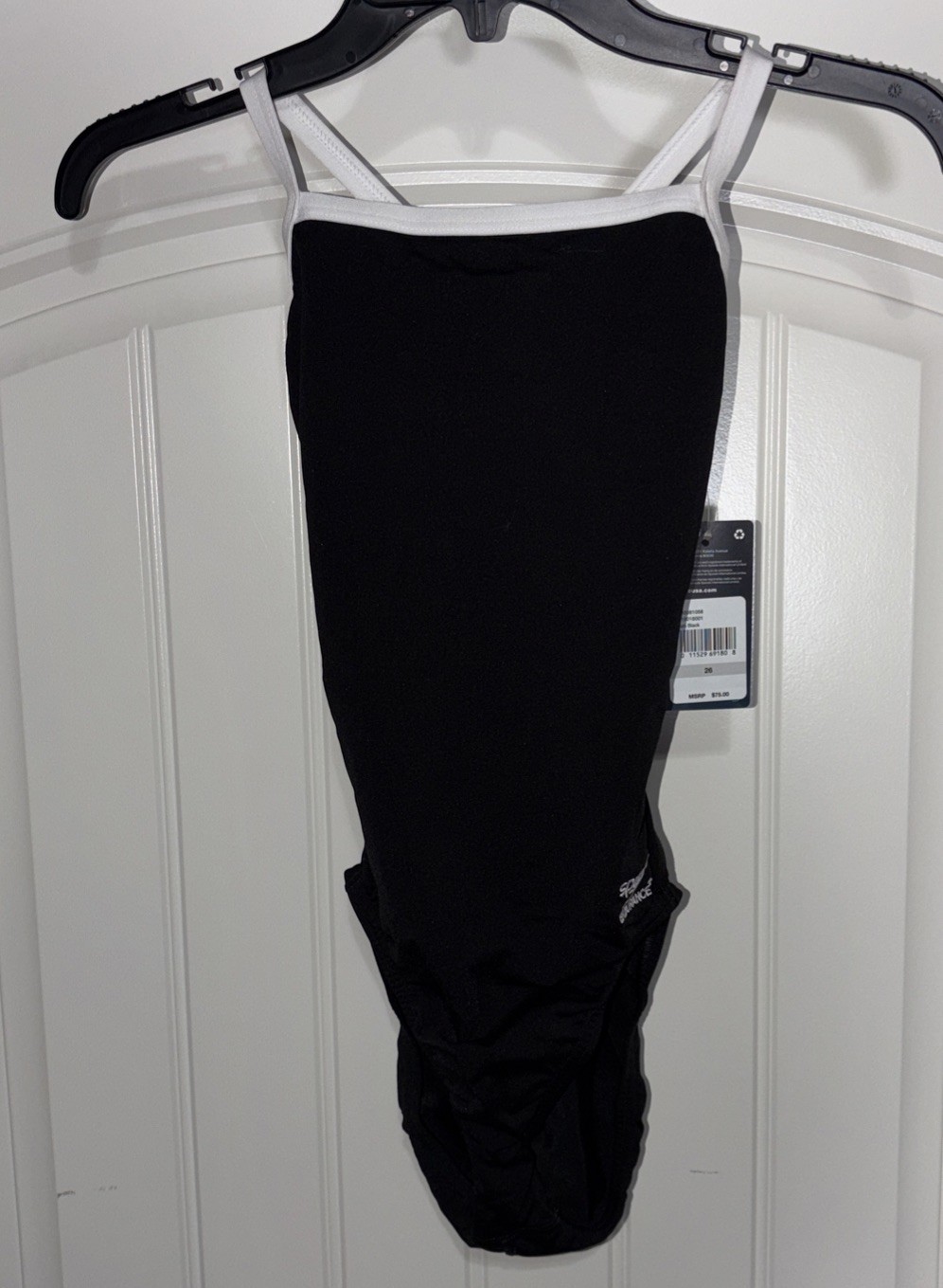 Speedo Endurance Flyback Training Women’s One piece Swimsuit Black Size 26
