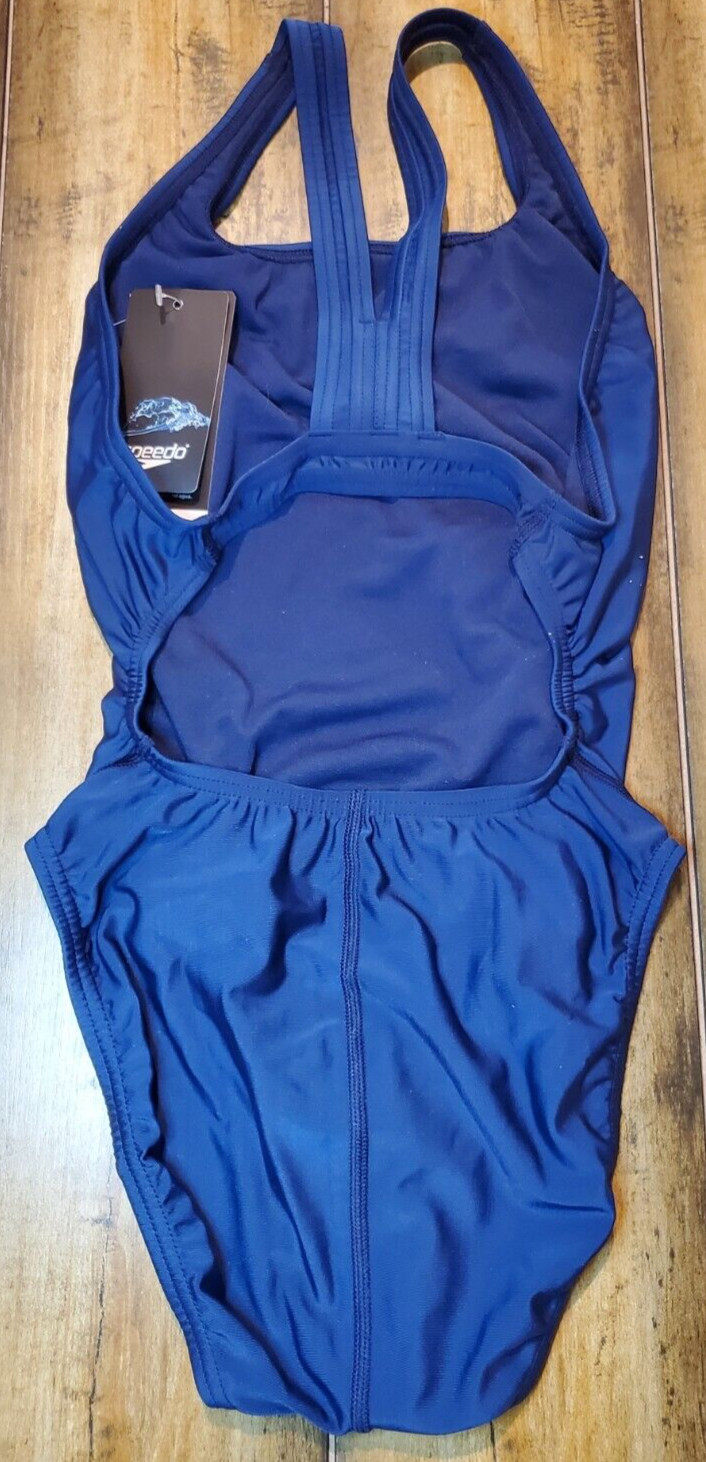 Speedo Women’s Swimsuit Pro LT Team Navy 8/34 NWT