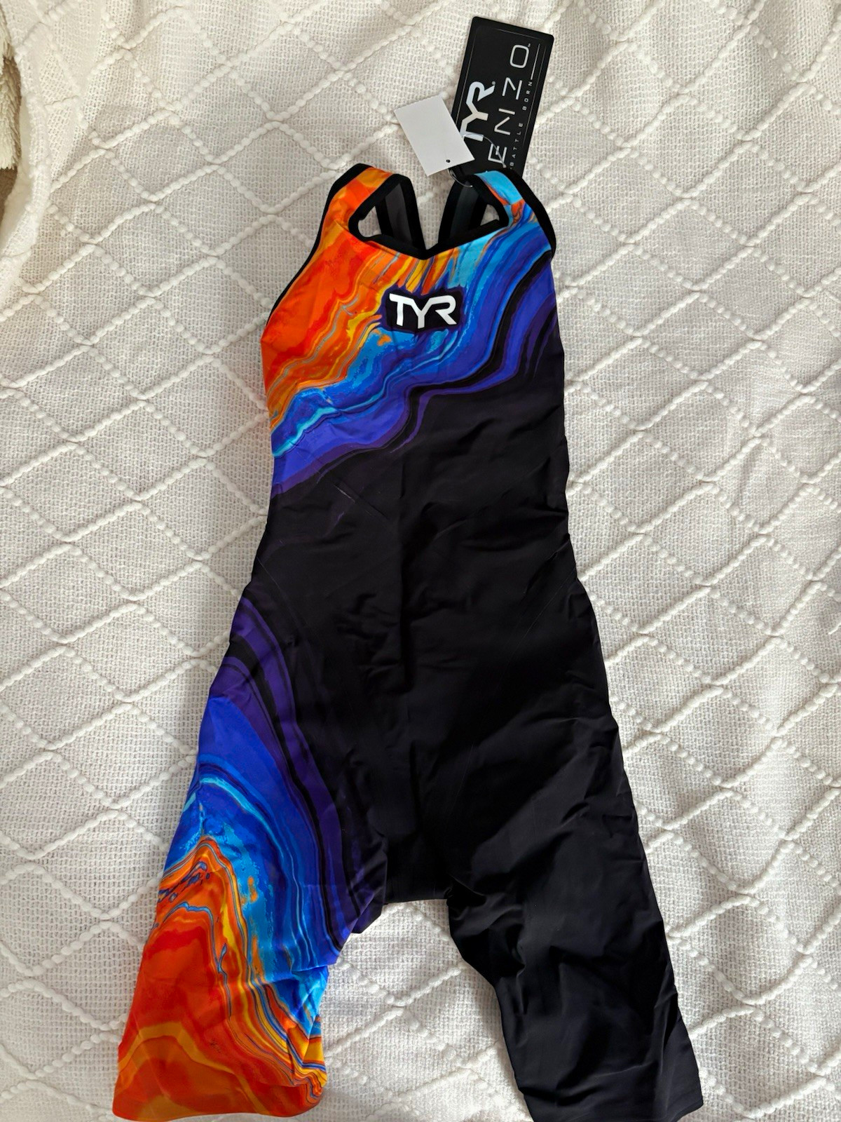 TYR Women Venzo Size 24 Open Back NEW