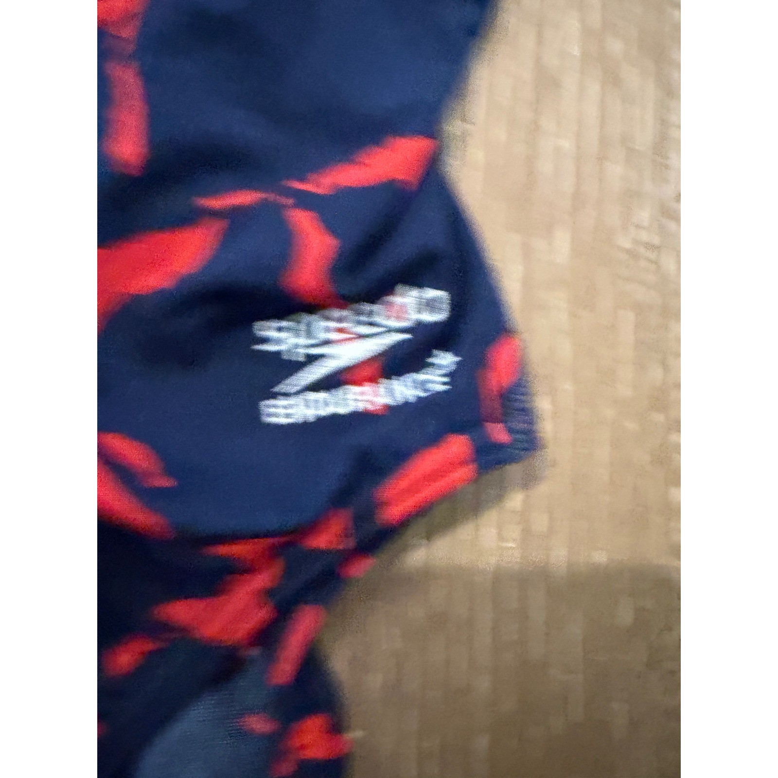 Speedo Endurance+ Girls One Piece Swimsuit Size 6/32 Navy Red Competition