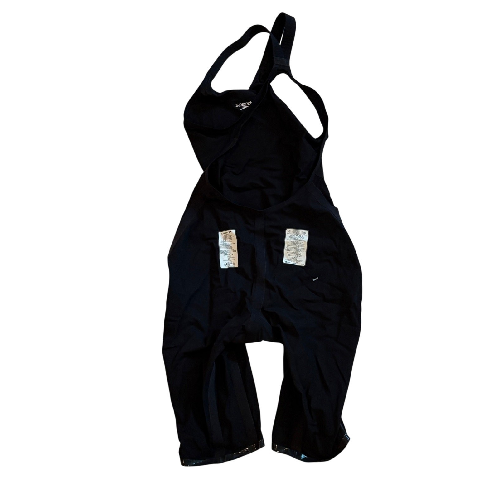 Speedo Fastskin 2.0 LZR Valor Womens 26 Black Open Back Competition Tech Suit