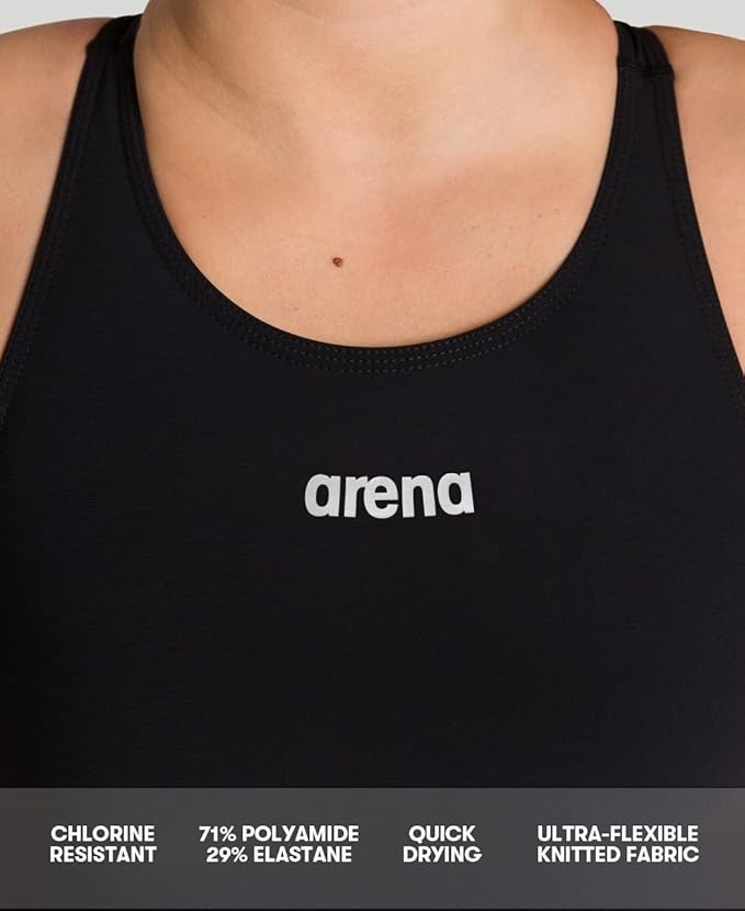 Arena Powerskin ST Racing Swimsuit Black Size 34 Competition Tech Suit NWT