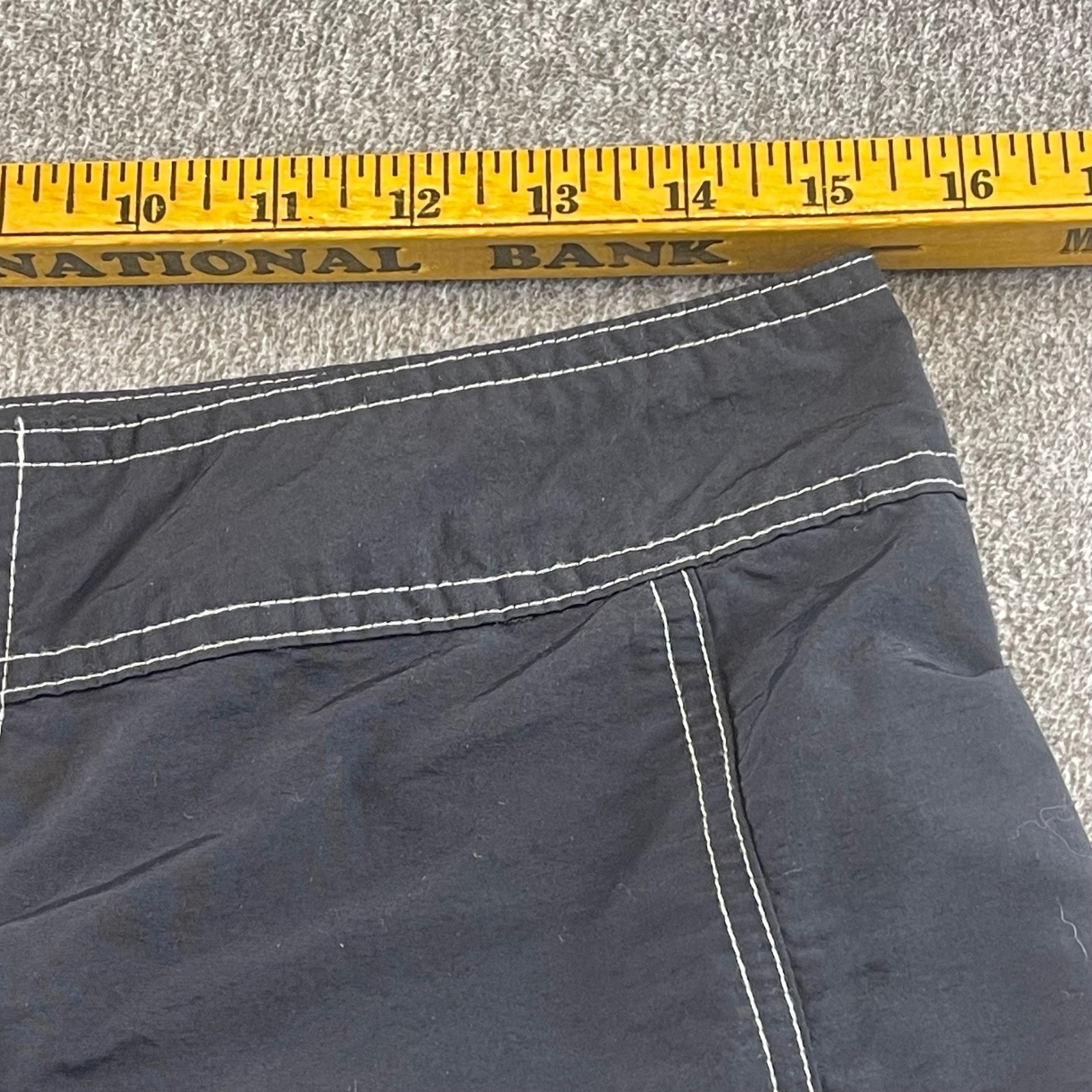 Tommy Bahama Swim Shorts Board Shorts Palm Tree Black White Stitch S