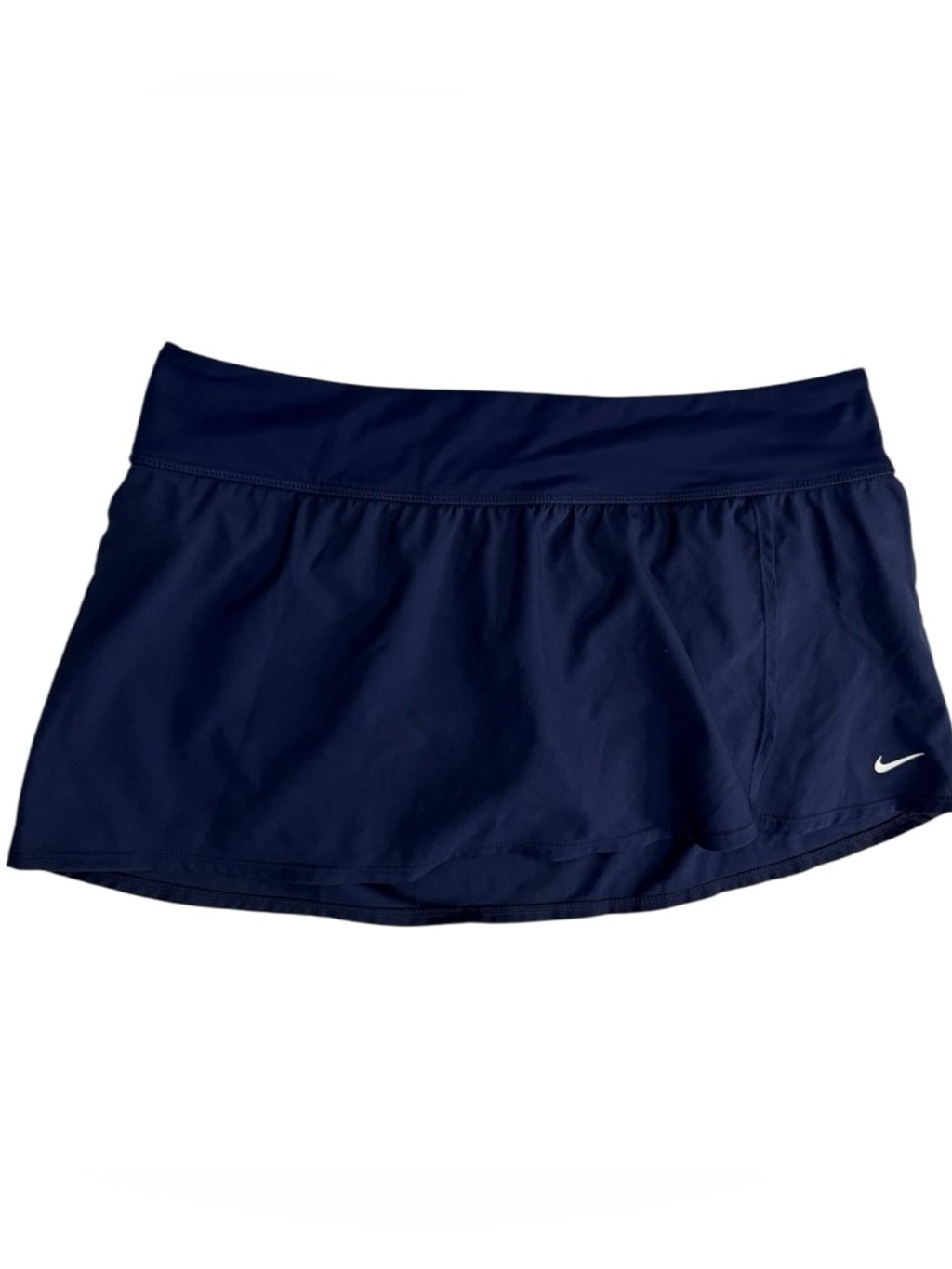 Nike Swim Skirt Navy Blue Swim Bottom Built In Brief UPF Women’s Large L