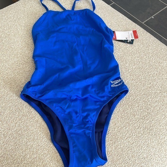 Speedo The One Back One Piece Team Royal Blue size 36