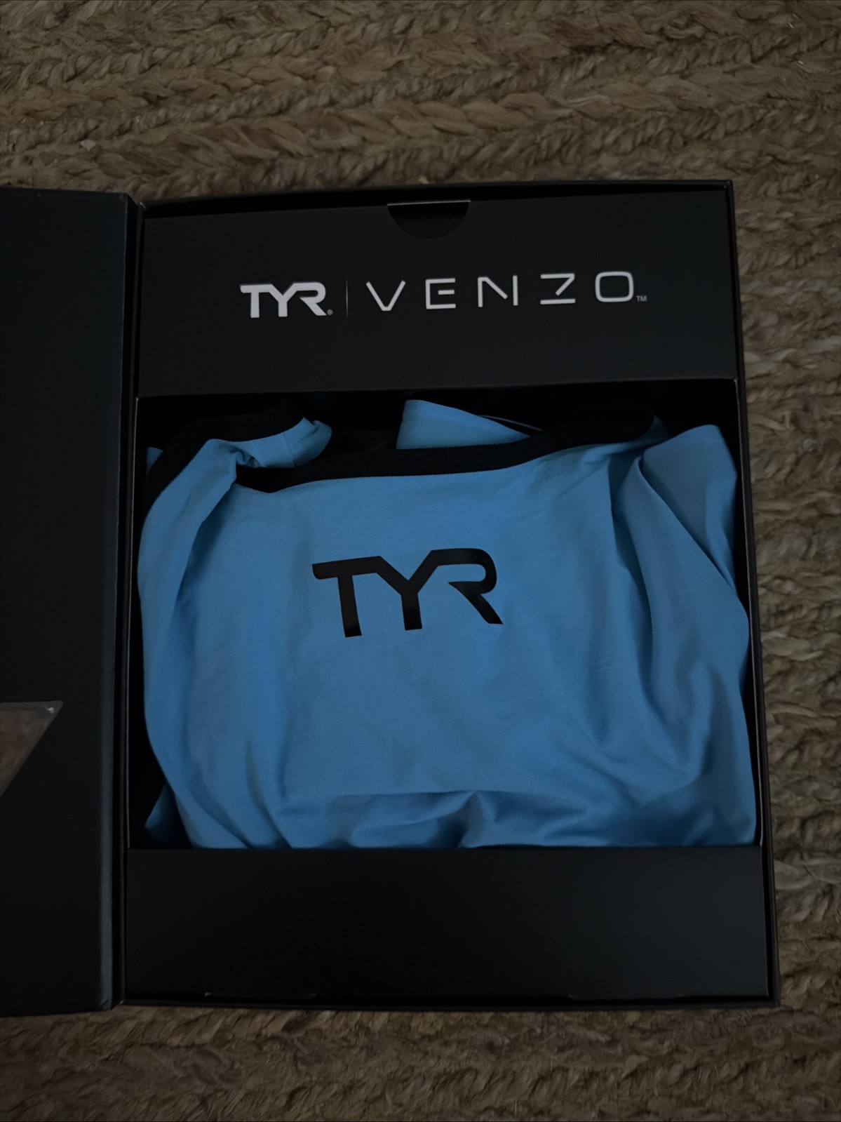 Women’s Blue TYR venzo Size 24 Worn Once Open Back