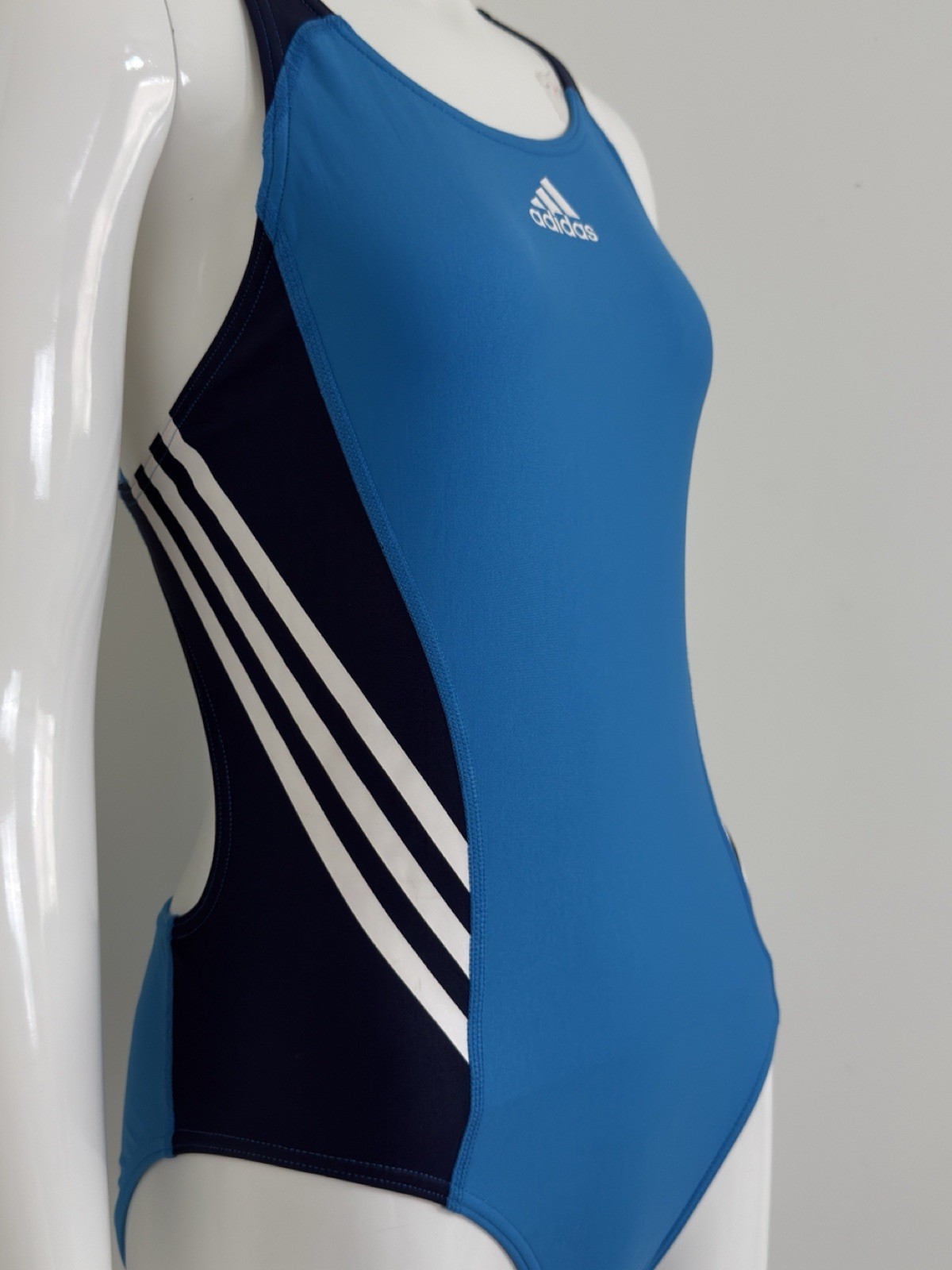 Adidas Womens One Piece Athletic Swimsuit Performance Training Swimwear Size S/M